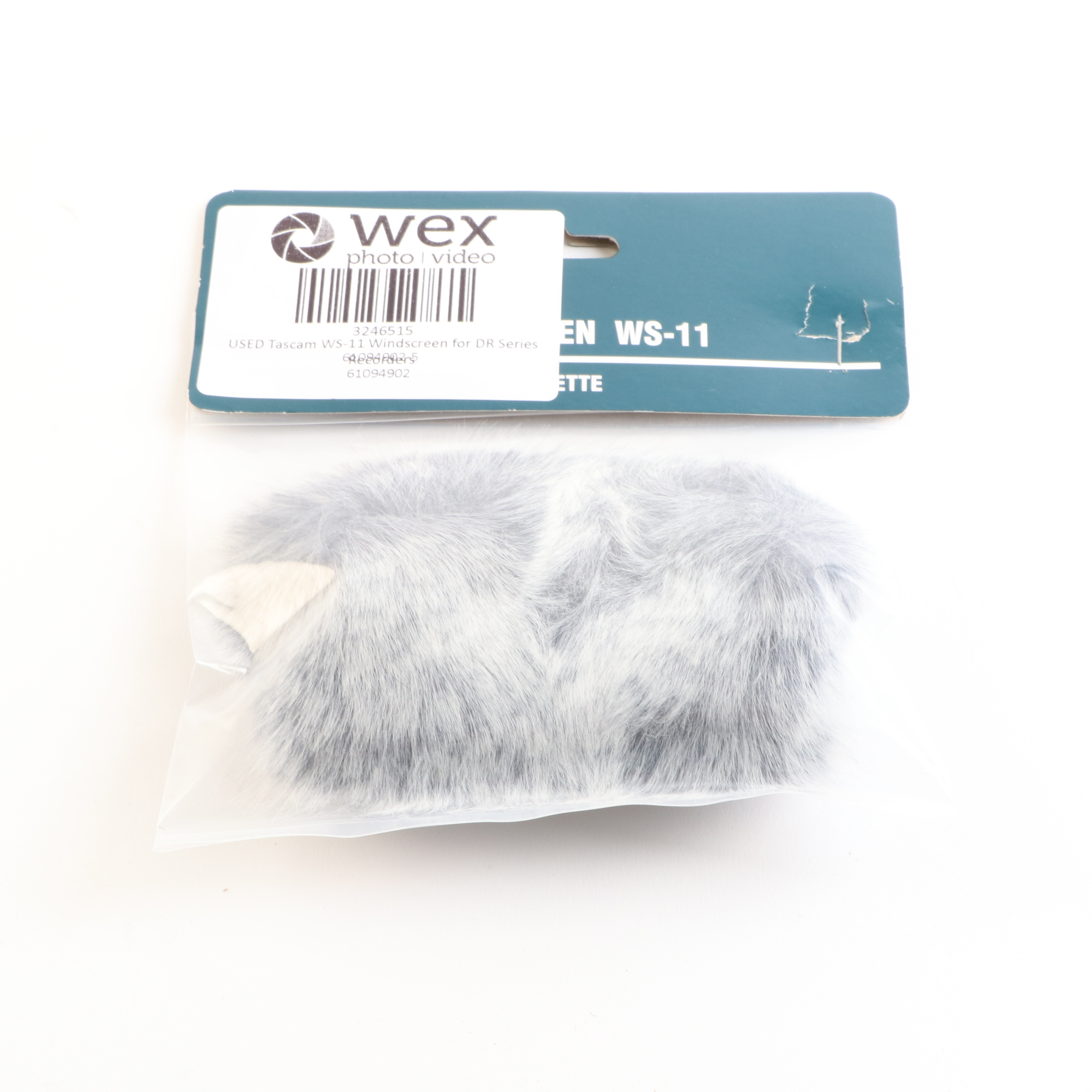 USED Tascam WS-11 Windscreen for DR Series Recorders