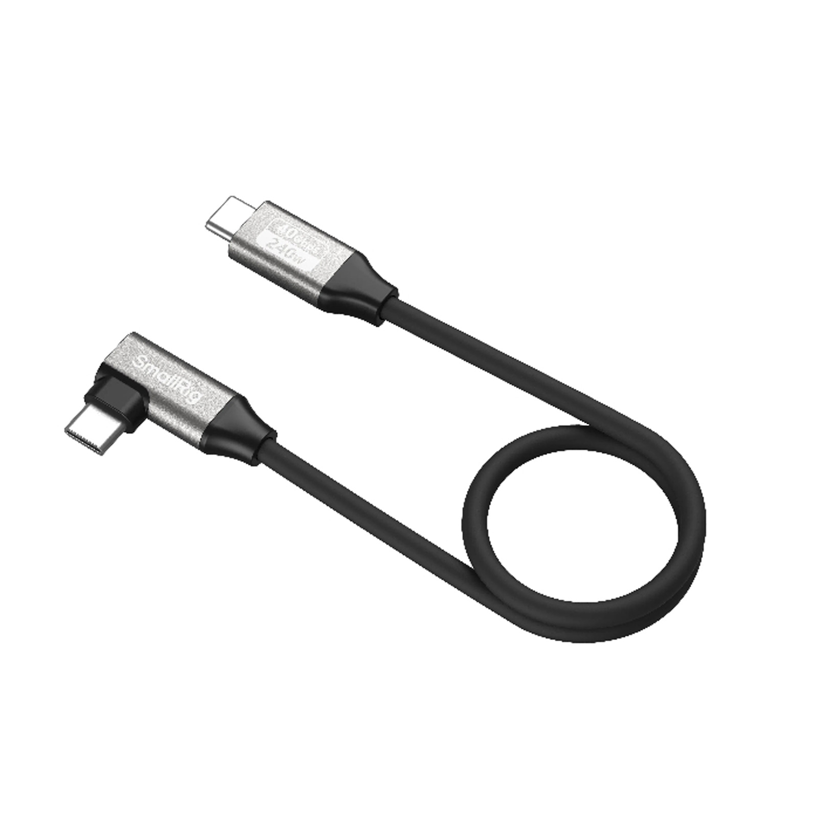 SmallRig USB-C Data Cable (Straight to Angled, 35cm/13.8in) 5075