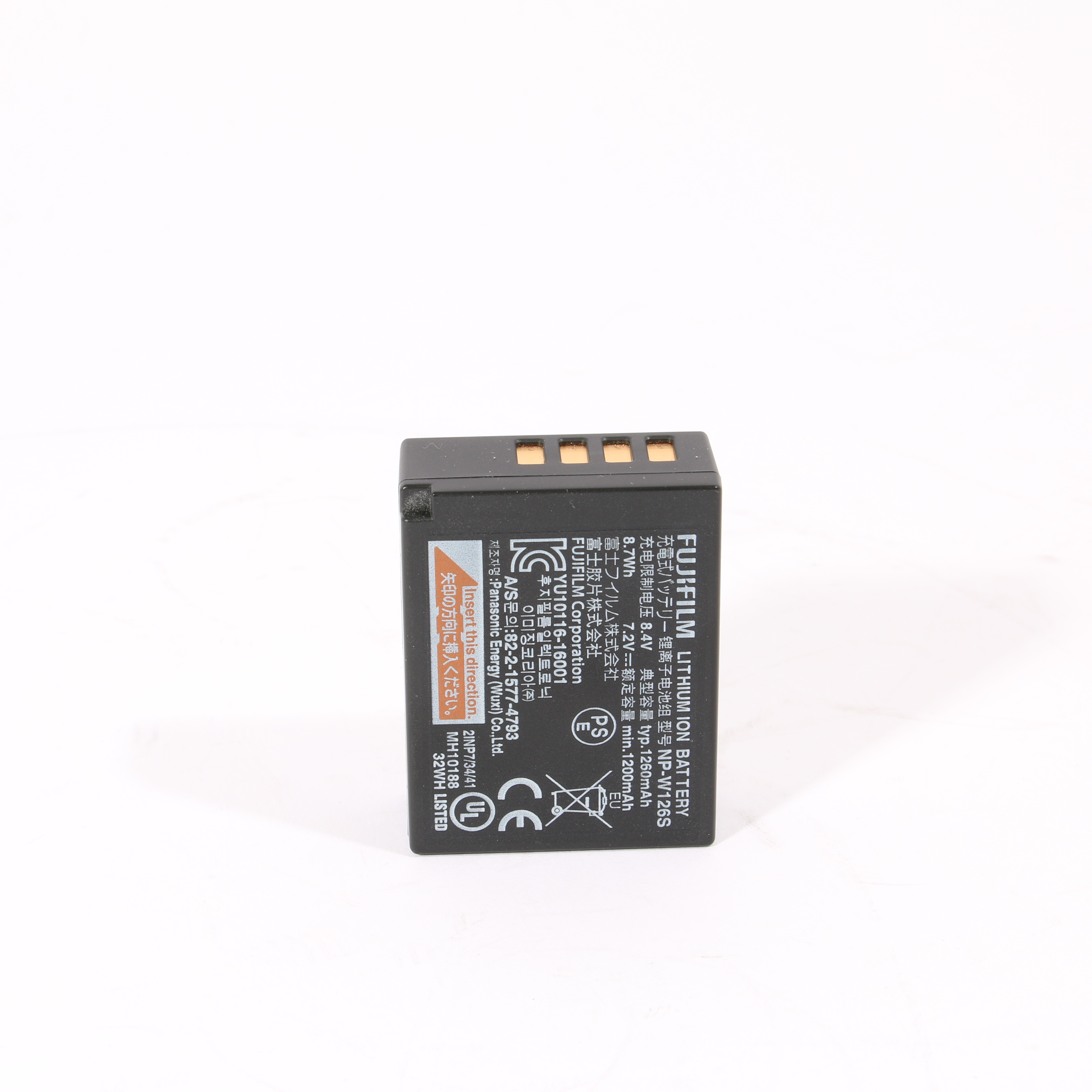 USED Fujifilm NP-W126S Rechargeable Battery
