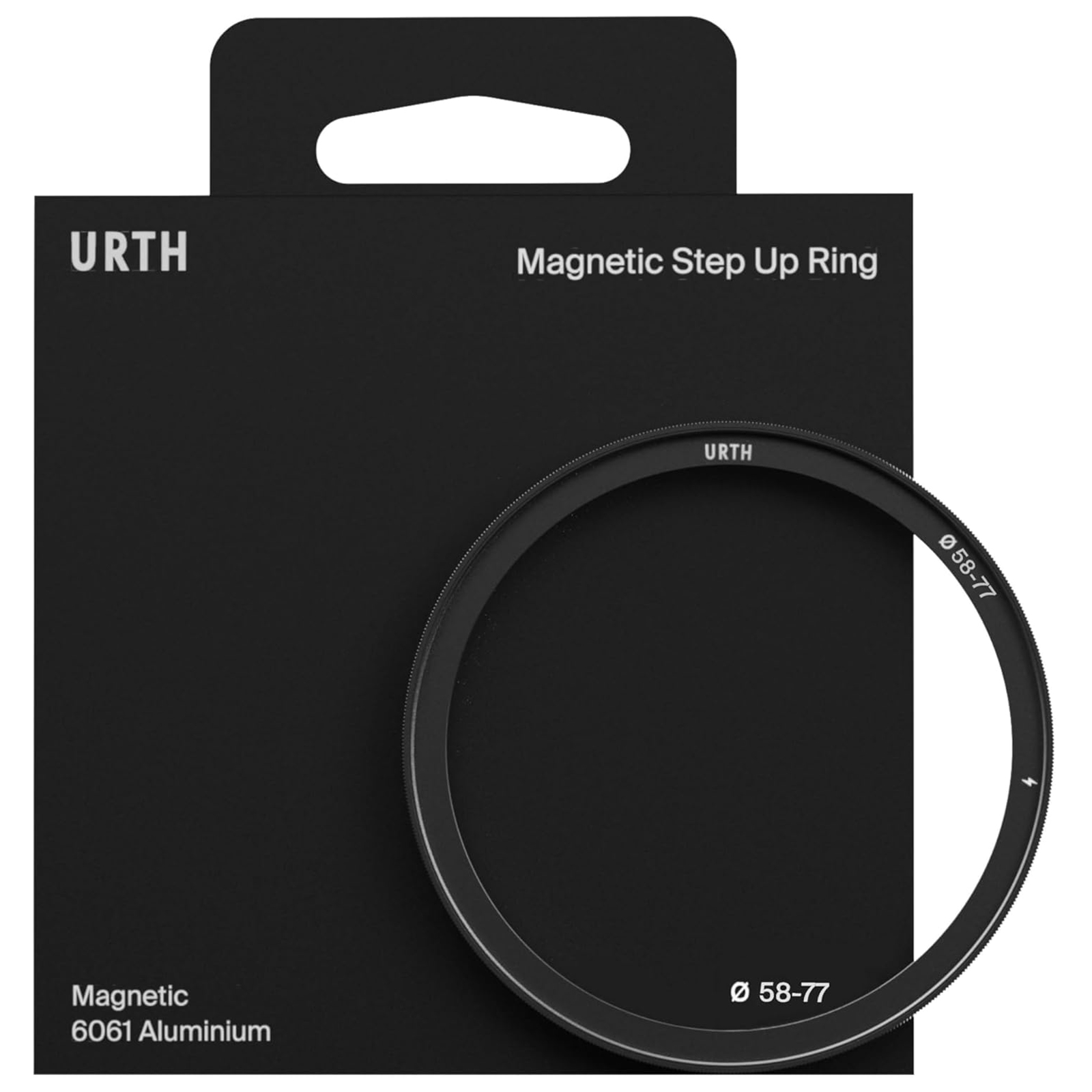 Urth 58-77mm Magnetic Step-Up Ring Lens Filter Adapter