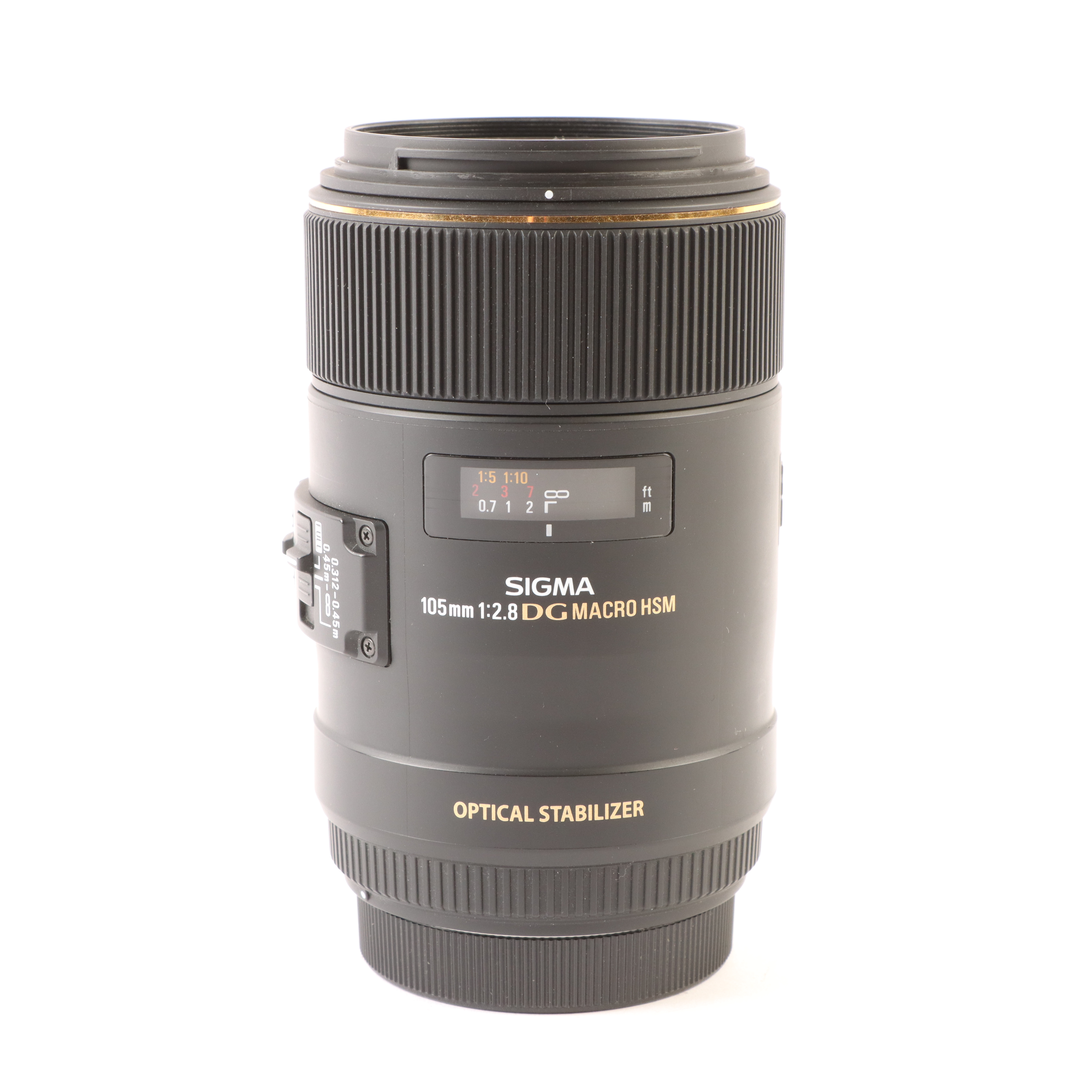 USED Sigma 105mm f2.8 Macro EX DG OS HSM for Canon EF