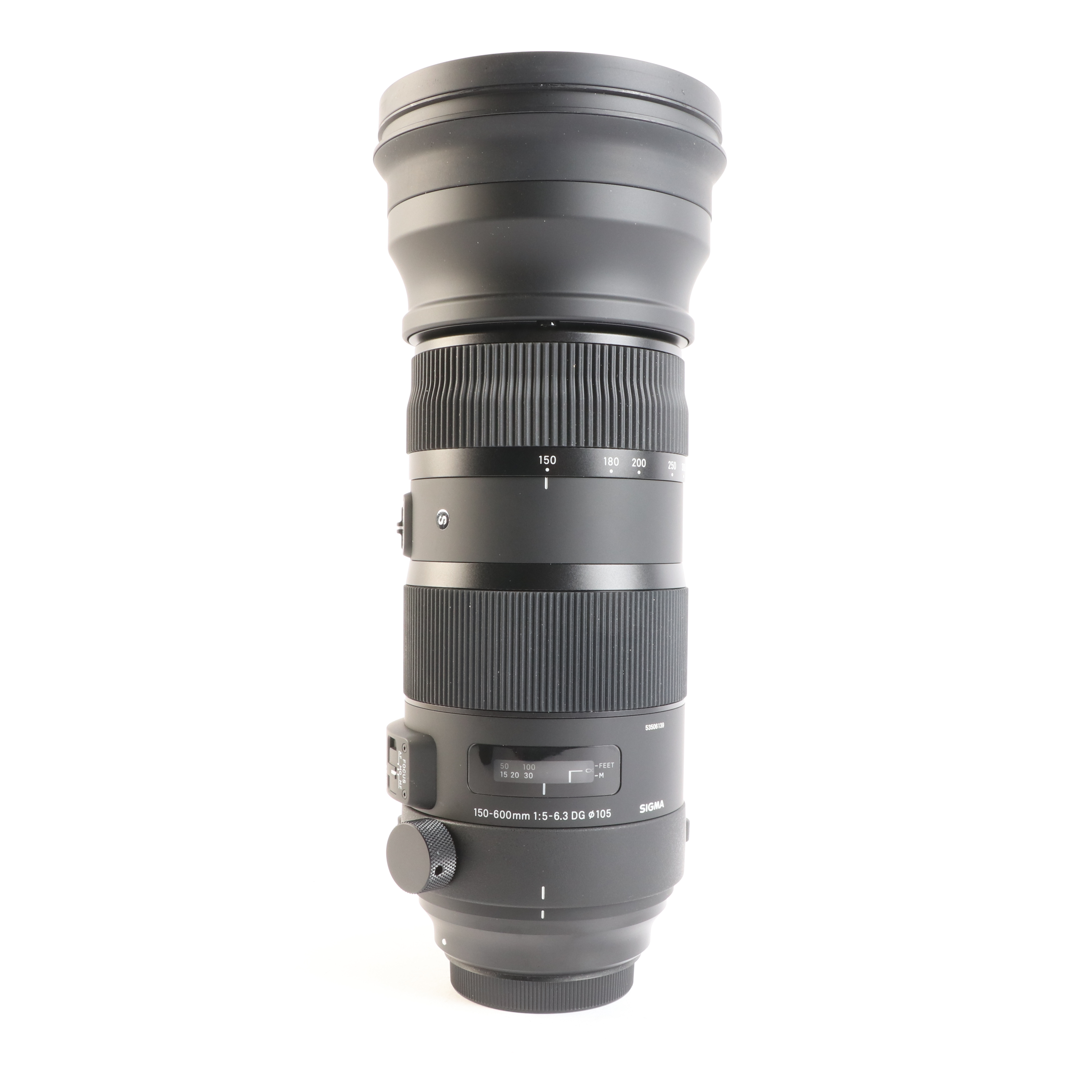 USED Sigma 150-600mm f5-6.3 SPORT DG OS HSM Lens for Canon EF