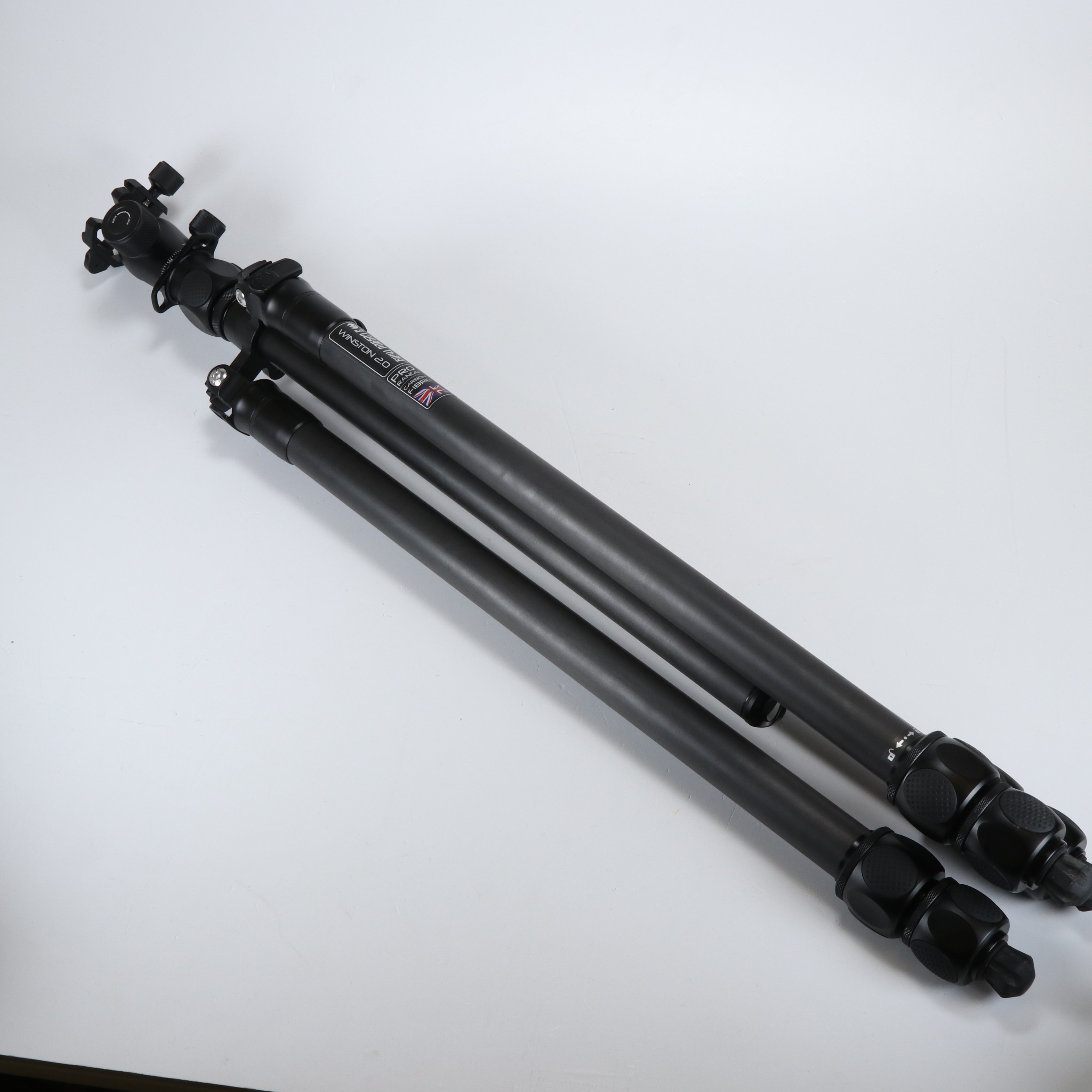 USED 3 Legged Thing Pro 2.0 Winston Carbon Fibre Tripod with AirHed Pro - Darkness