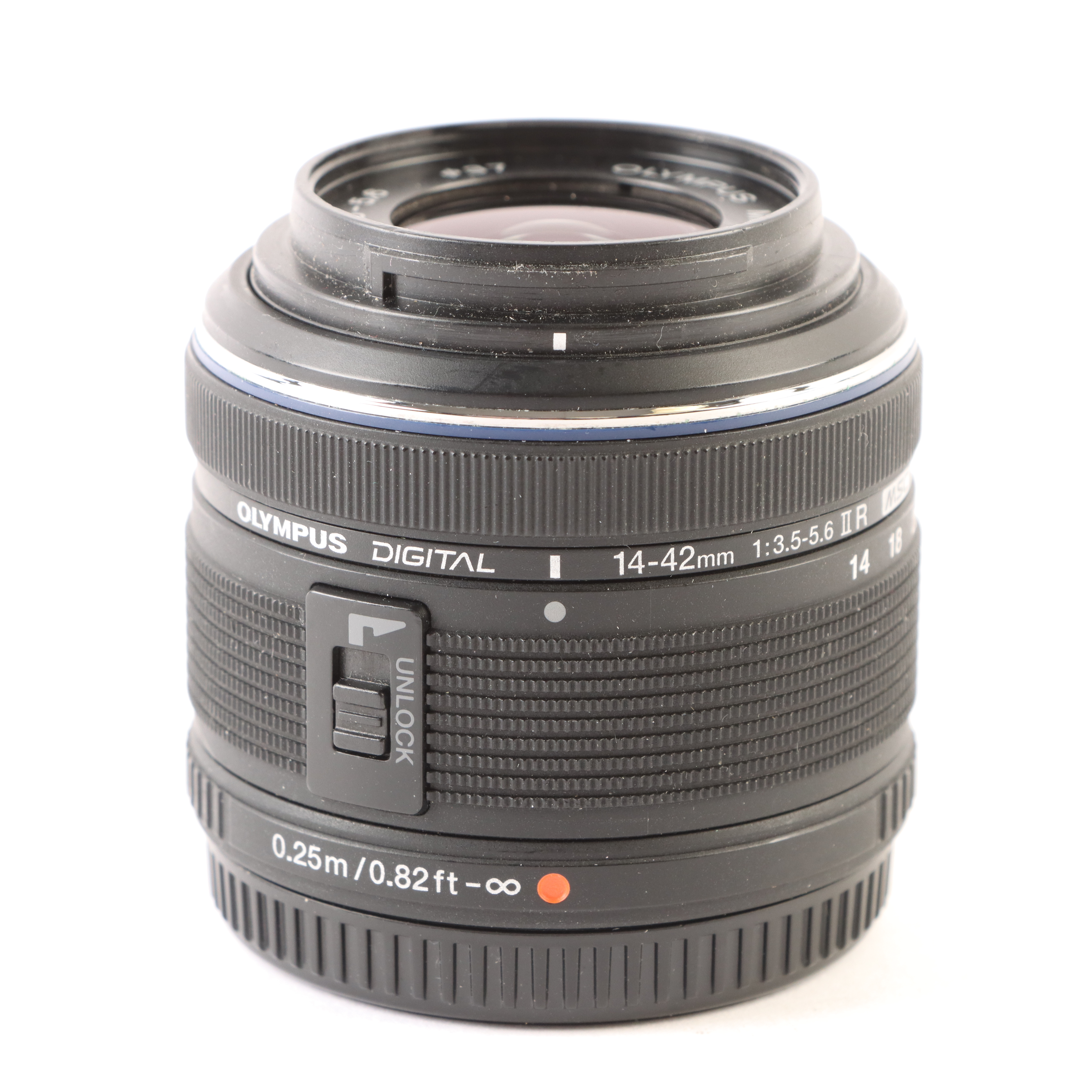 USED Olympus 14-42mm f3.5-5.6 II R M.ZUIKO Digital Micro Four Thirds Lens - Black