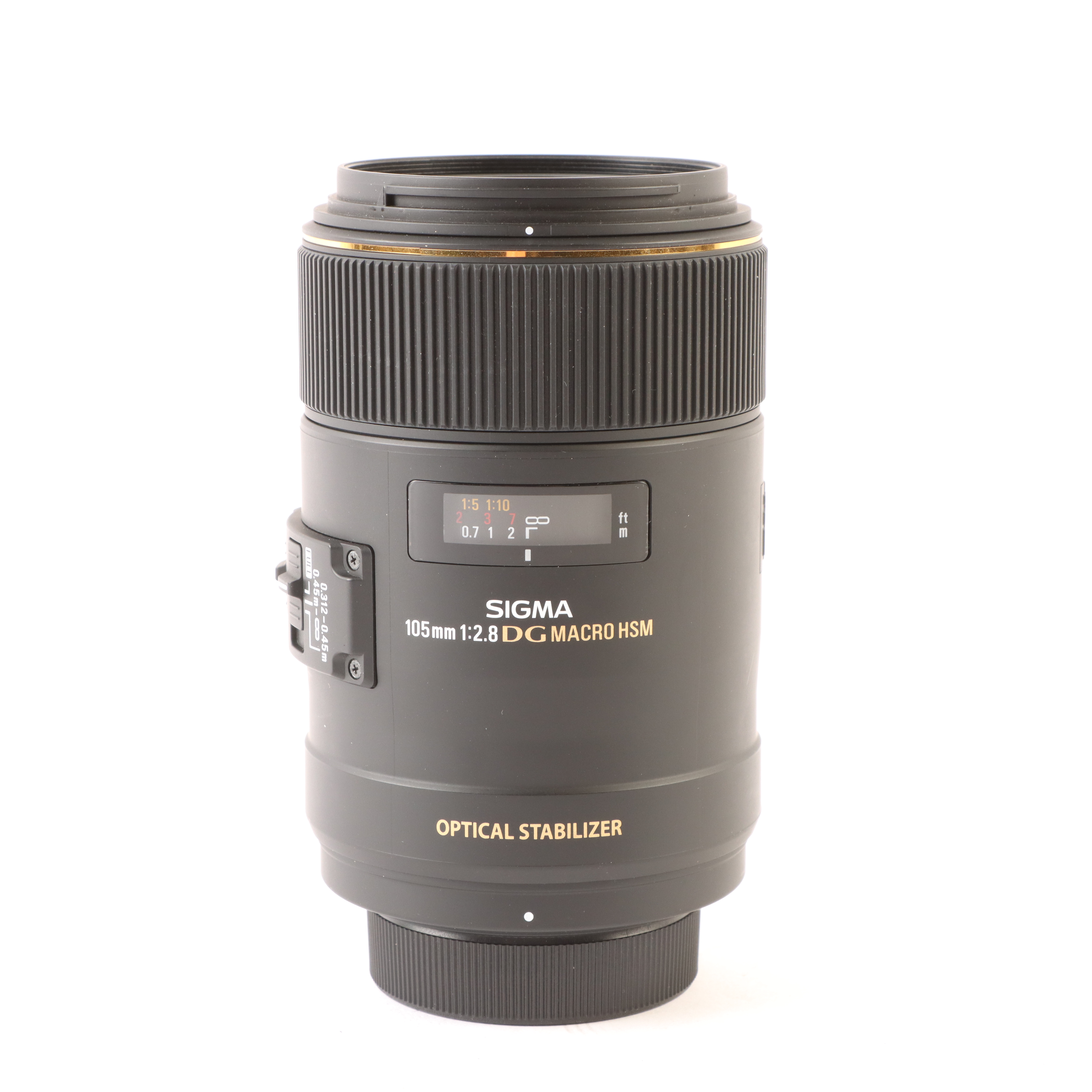 USED Sigma 105mm f2.8 Macro EX DG OS HSM for Nikon F