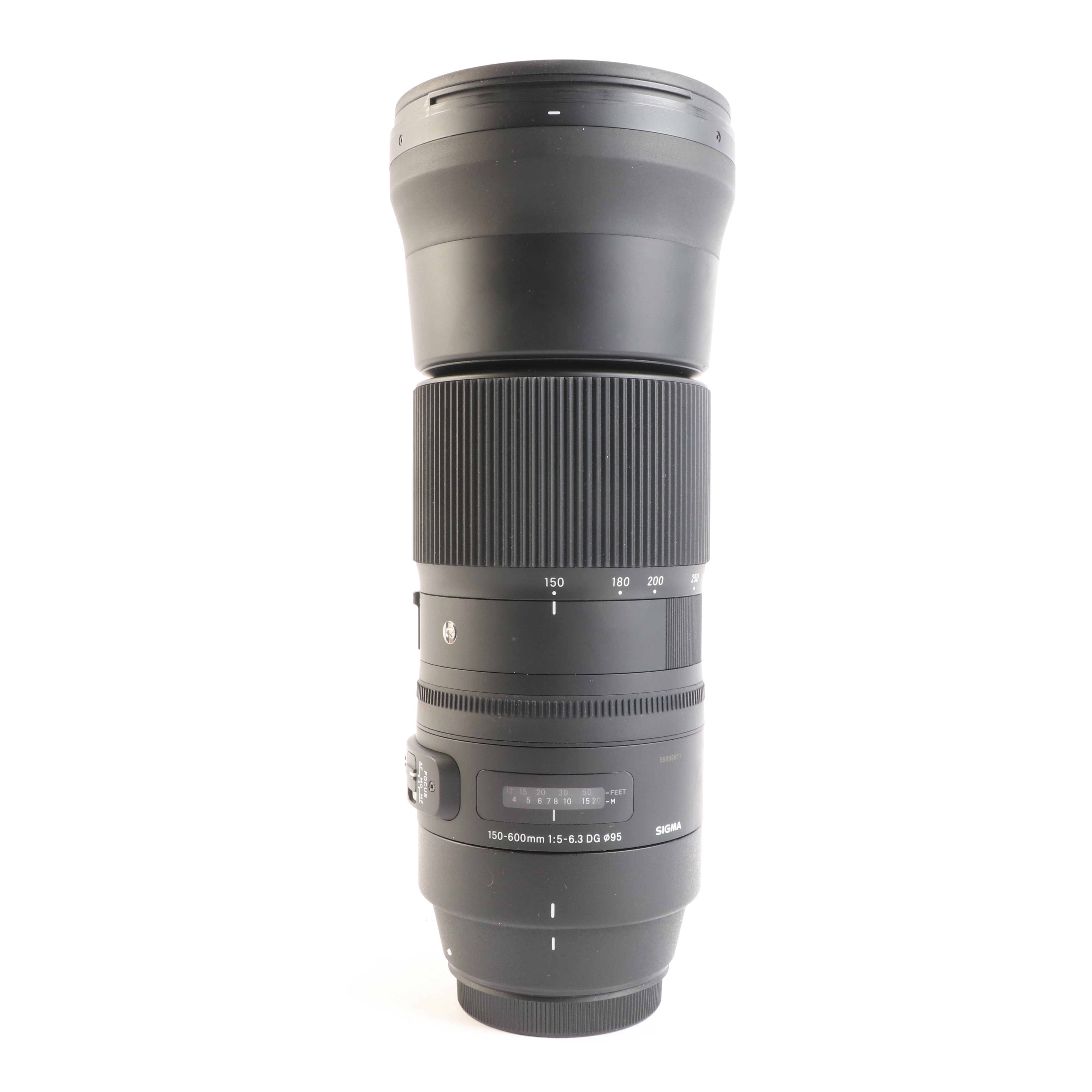 USED Sigma 150-600mm f5-6.3 Contemporary DG OS HSM Lens for Canon EF