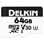 Delkin HYPERSPEED 64GB (100MB/s) UHS-I V30 microSDXC Memory Card Image 0