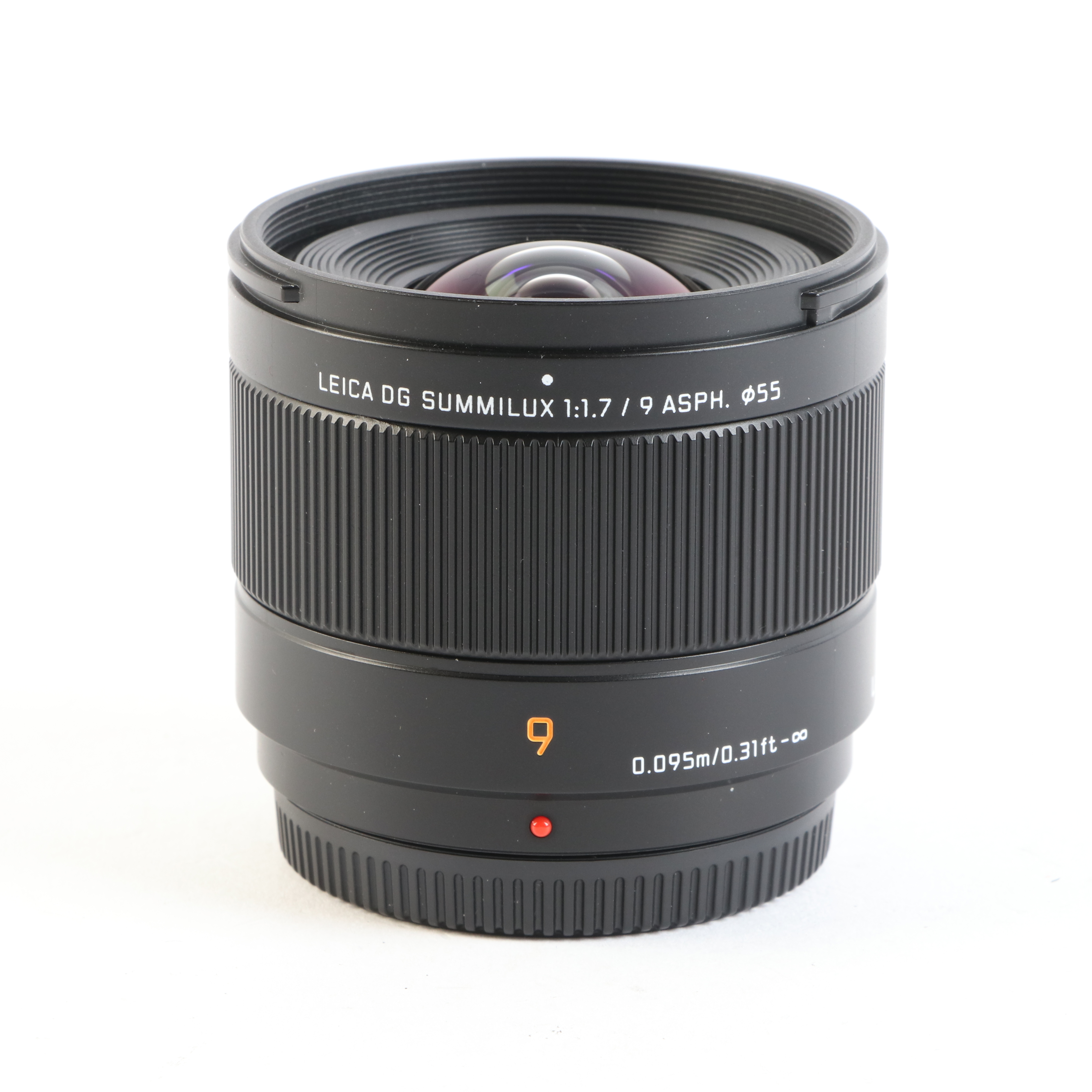 USED Panasonic 9mm f1.7 LUMIX G LEICA DG SUMMILUX ASPH Lens