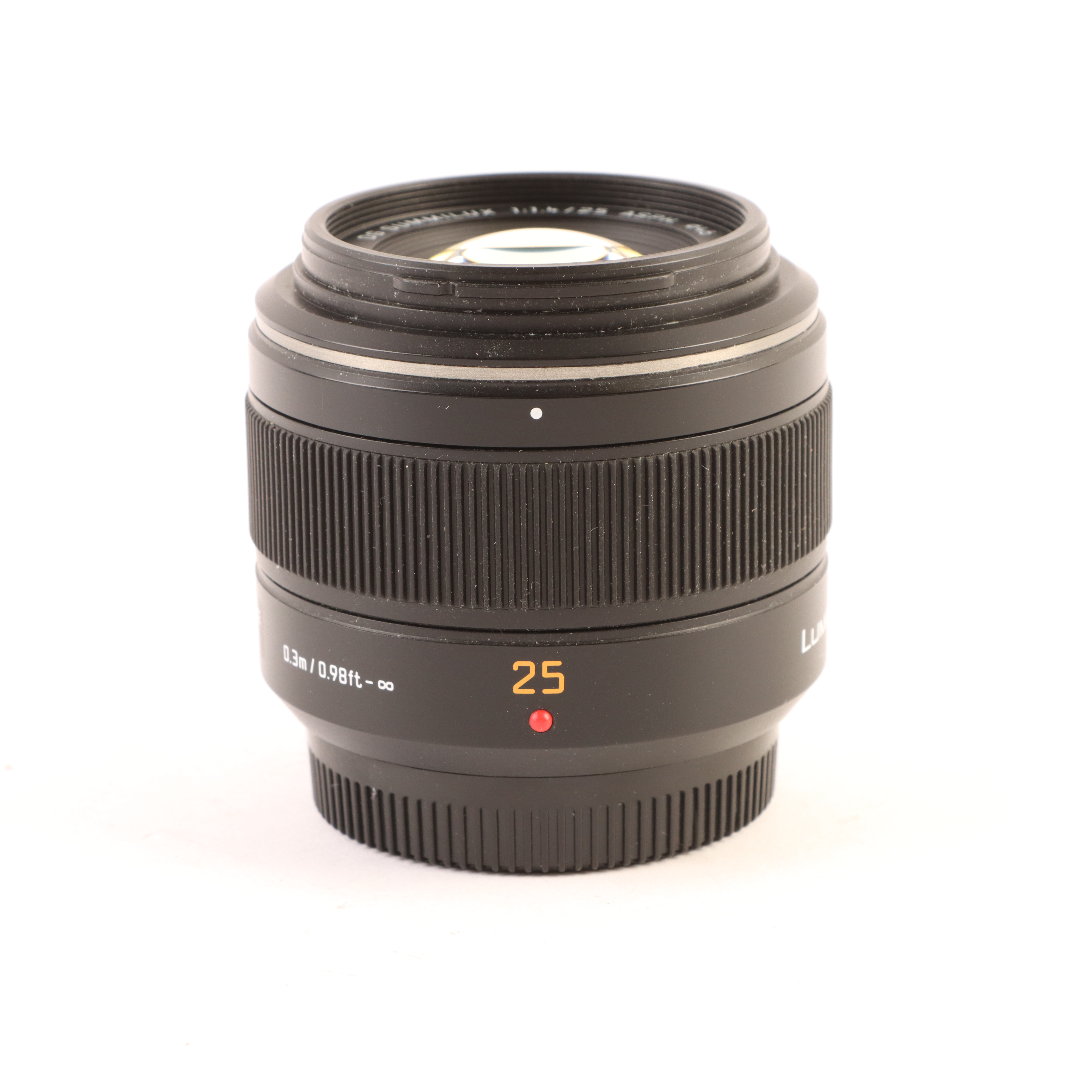 USED Panasonic 25mm f1.4 Leica DG Summilux Micro Four Thirds lens