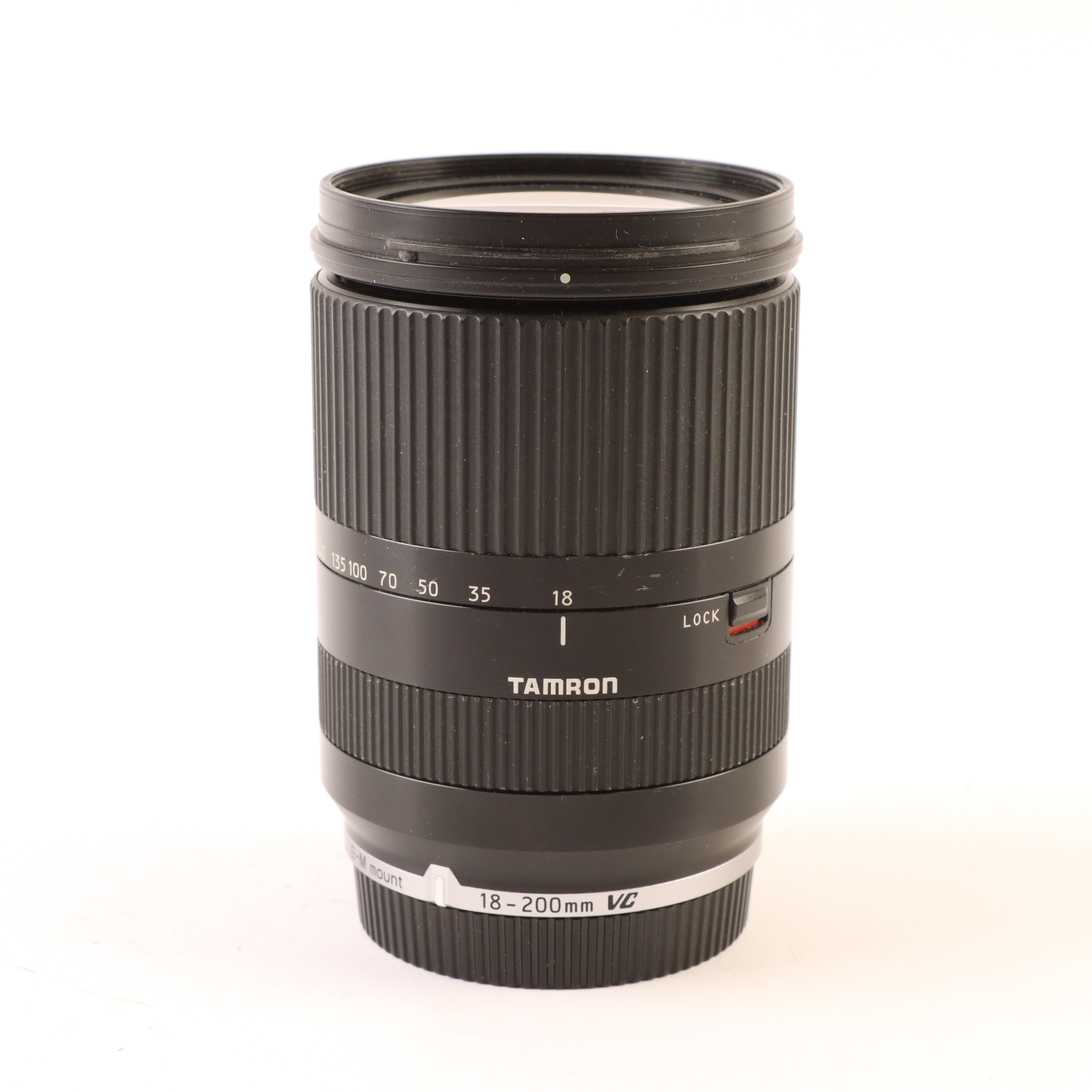 USED Tamron 18-200mm f3.5-6.3 Di-III VC Black Lens for Canon M