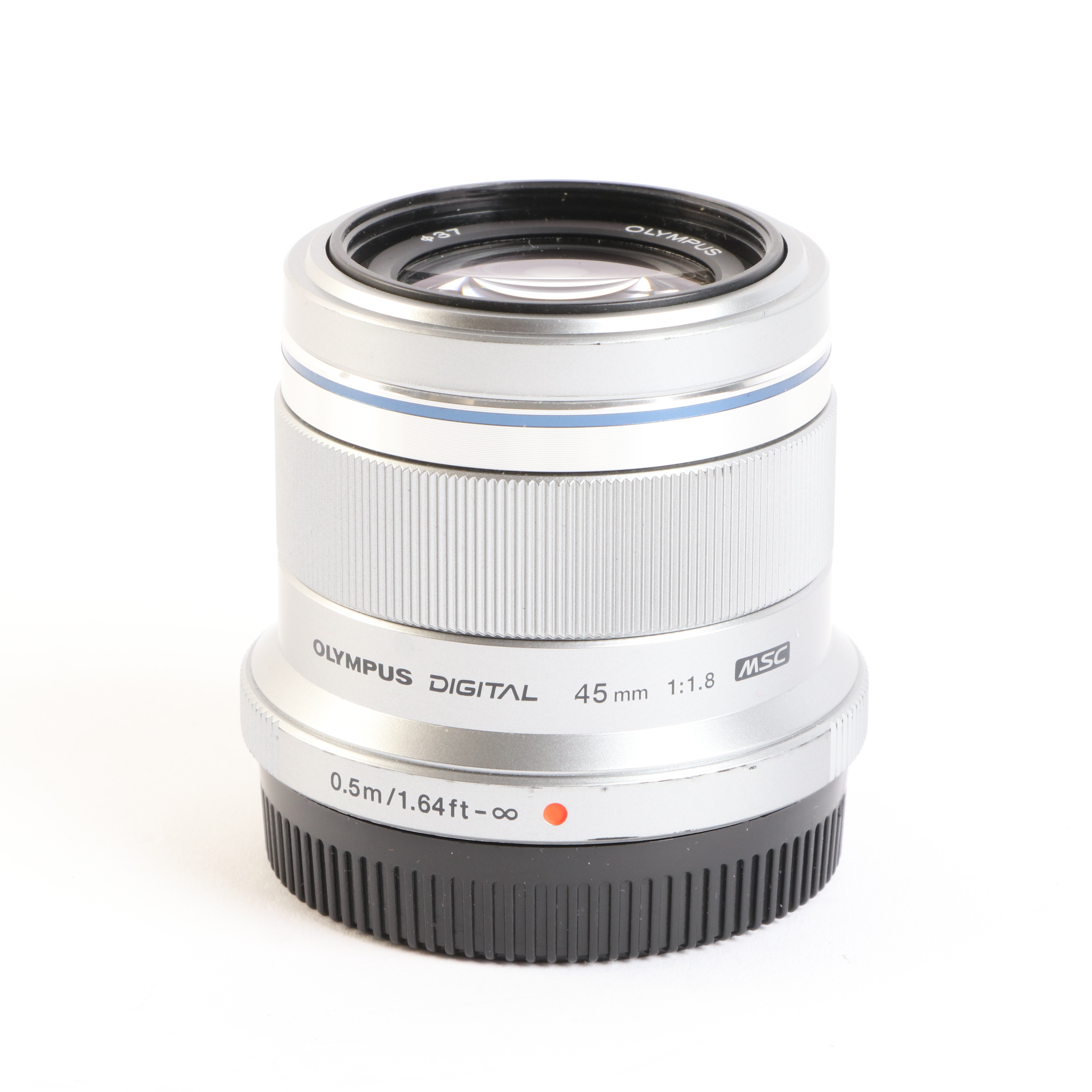 USED Olympus M.Zuiko Digital 45mm f1.8 Digital Lens - Silver