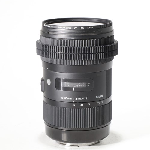 USED Sigma 18-35mm f1.8 DC Art HSM Lens for Canon EF