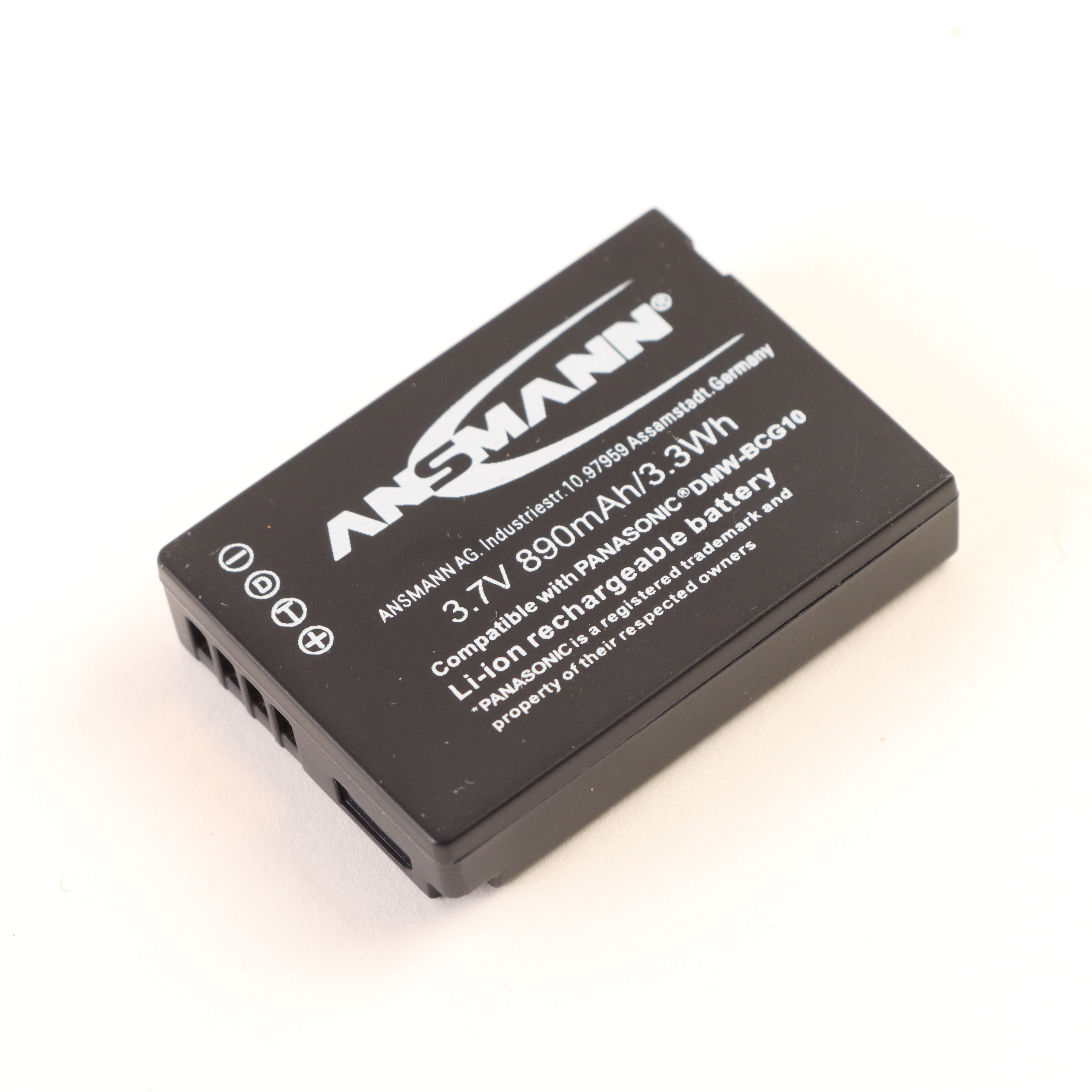 USED Ansmann Panasonic BCG 10 E Battery (Panasonic BCG-10E)