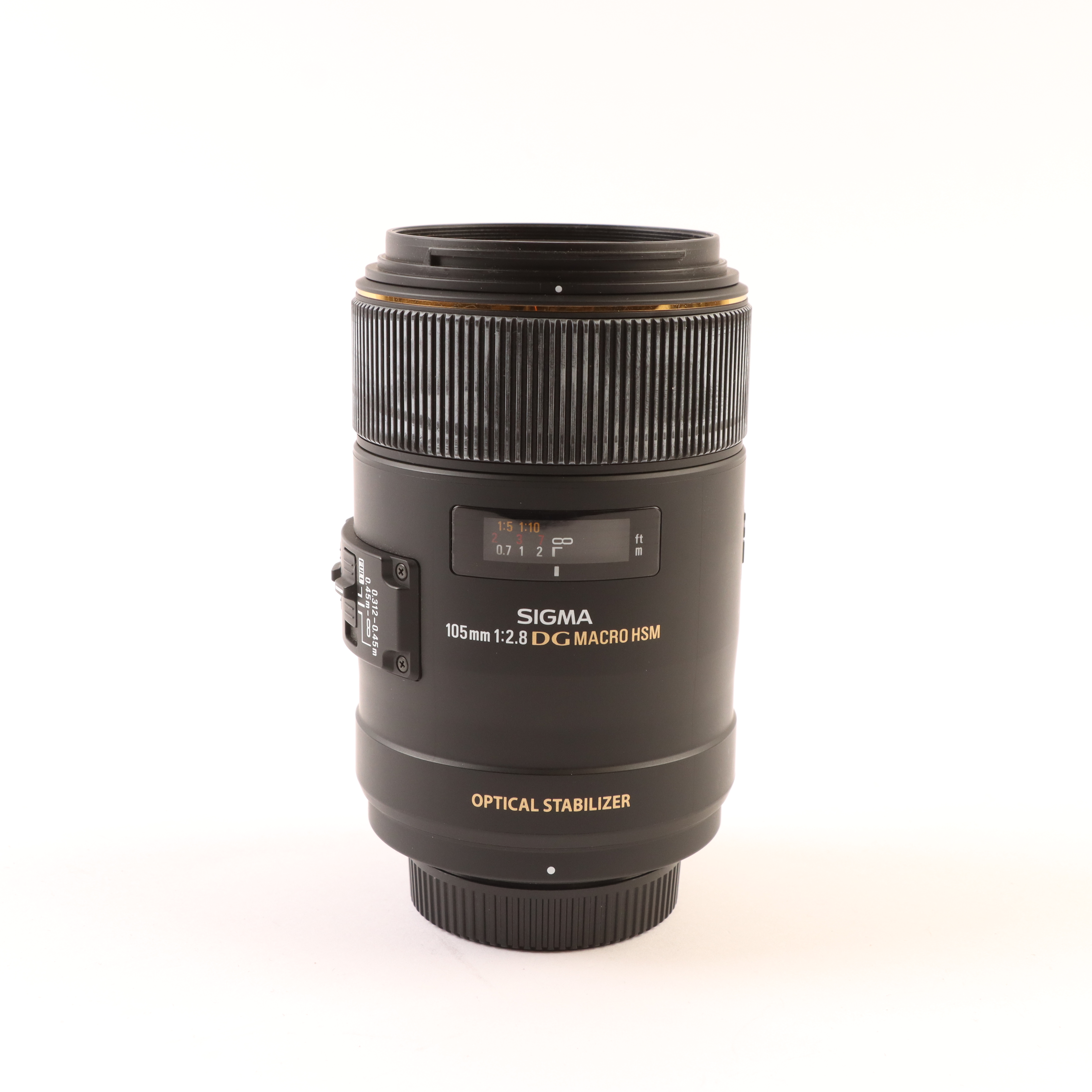 USED Sigma 105mm f2.8 Macro EX DG OS HSM for Nikon F