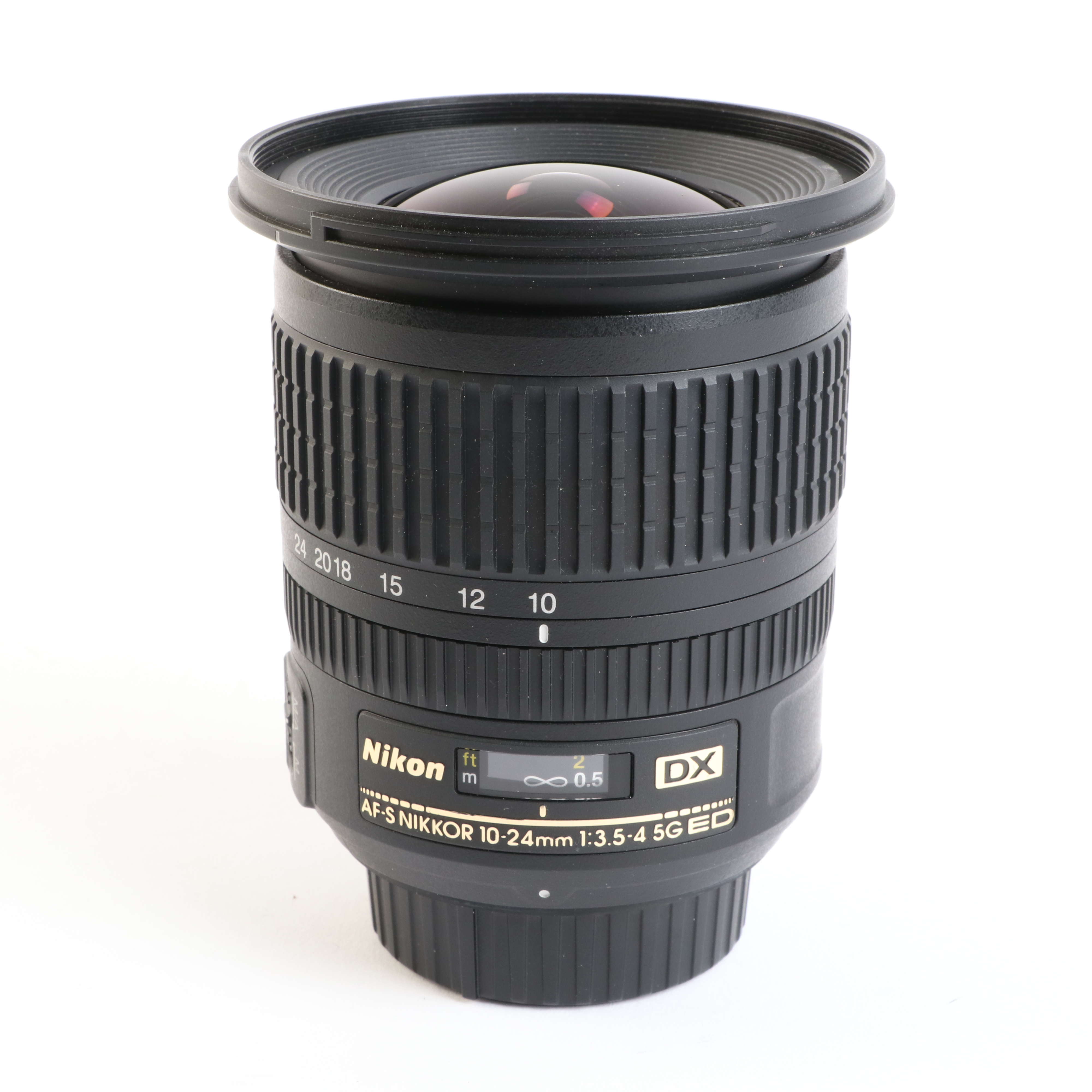USED Nikon 10-24mm f3.5-4.5 G AF-S DX Lens
