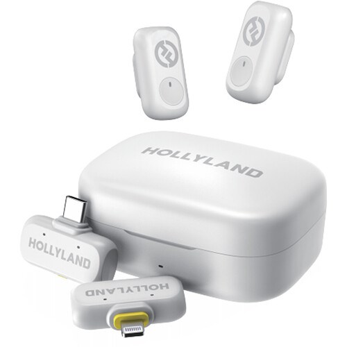 Hollyland LARK A1 Combo Wireless Microphone (White)