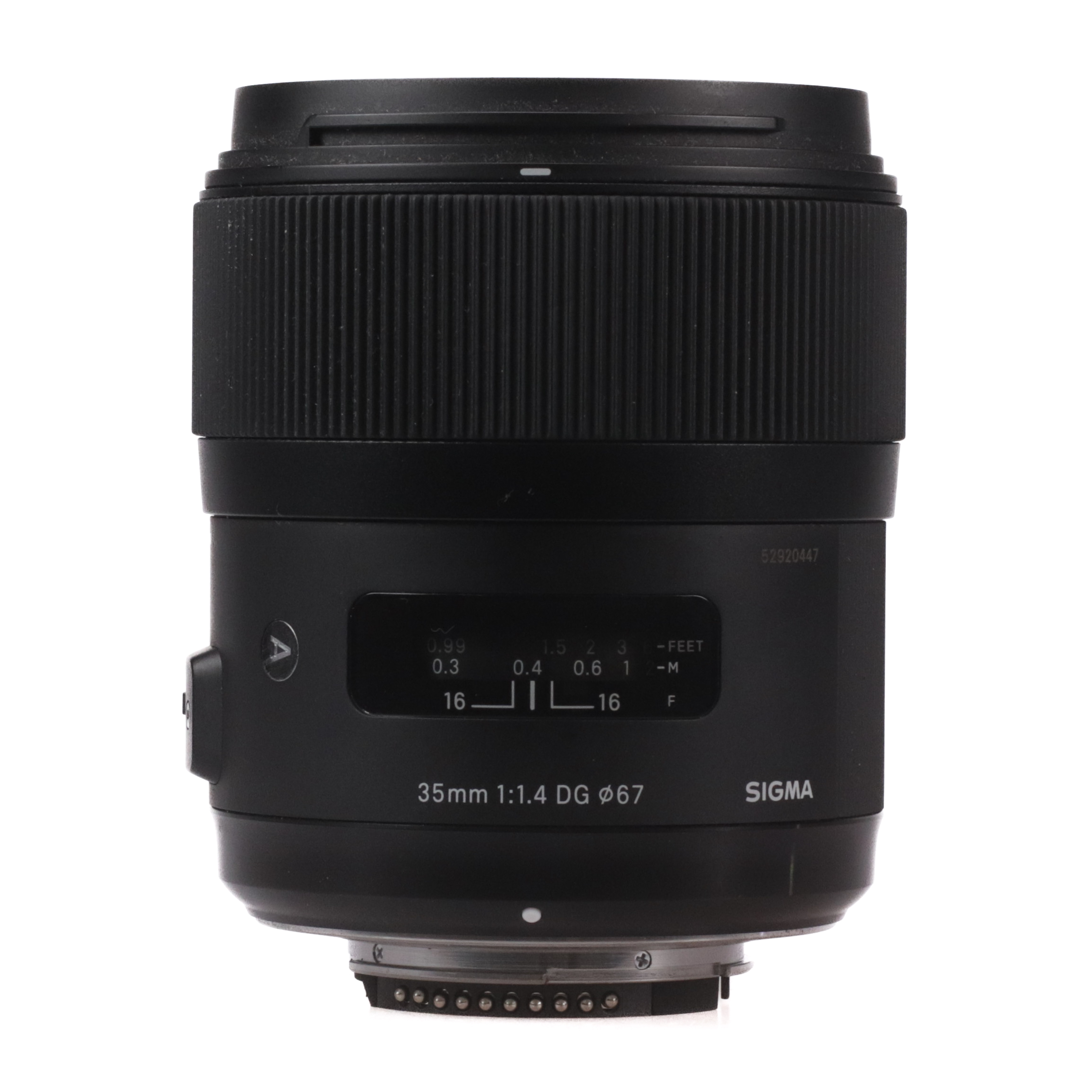 USED Sigma 35mm f1.4 DG HSM Art Lens for Nikon F