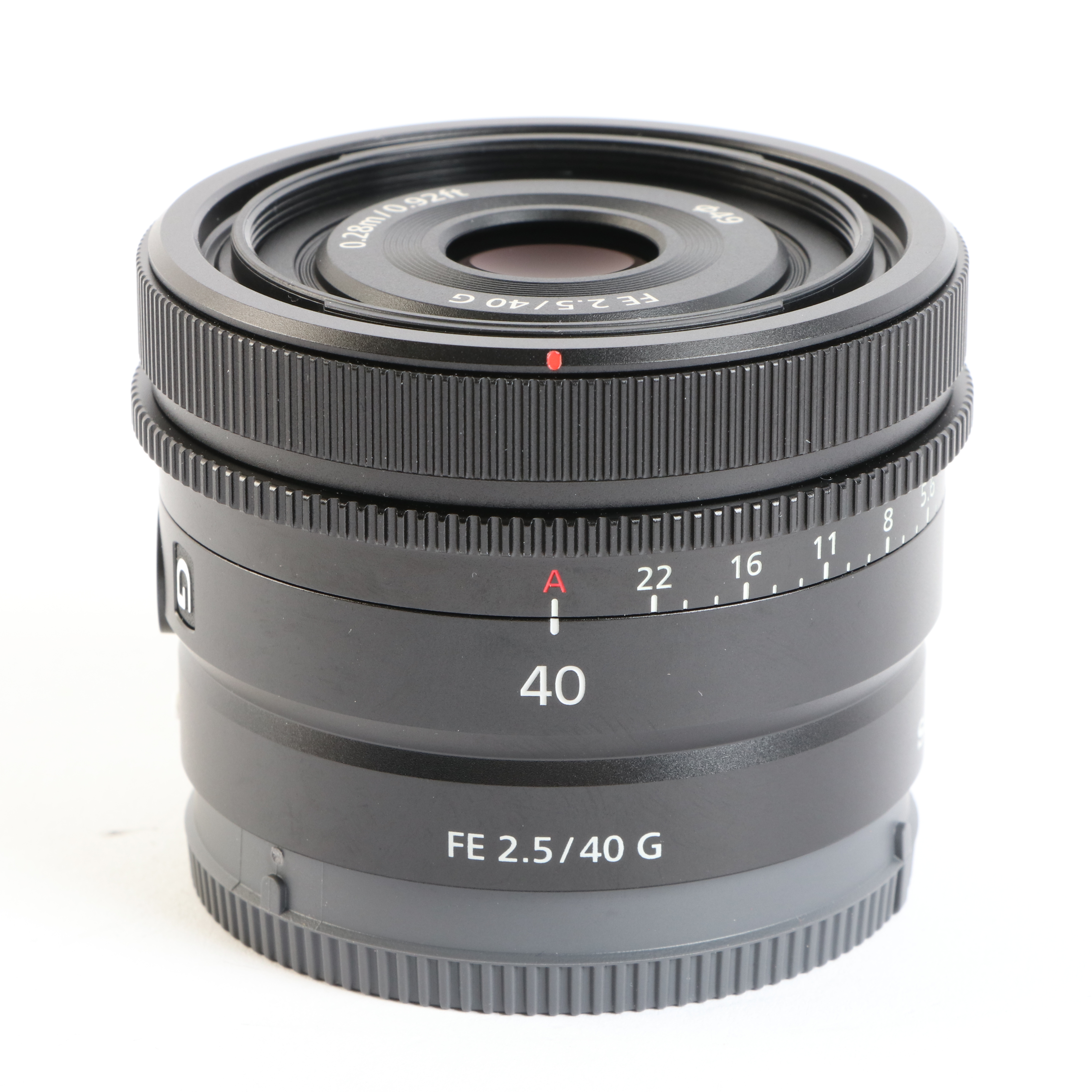 USED Sony FE 40mm f2.5 G Lens