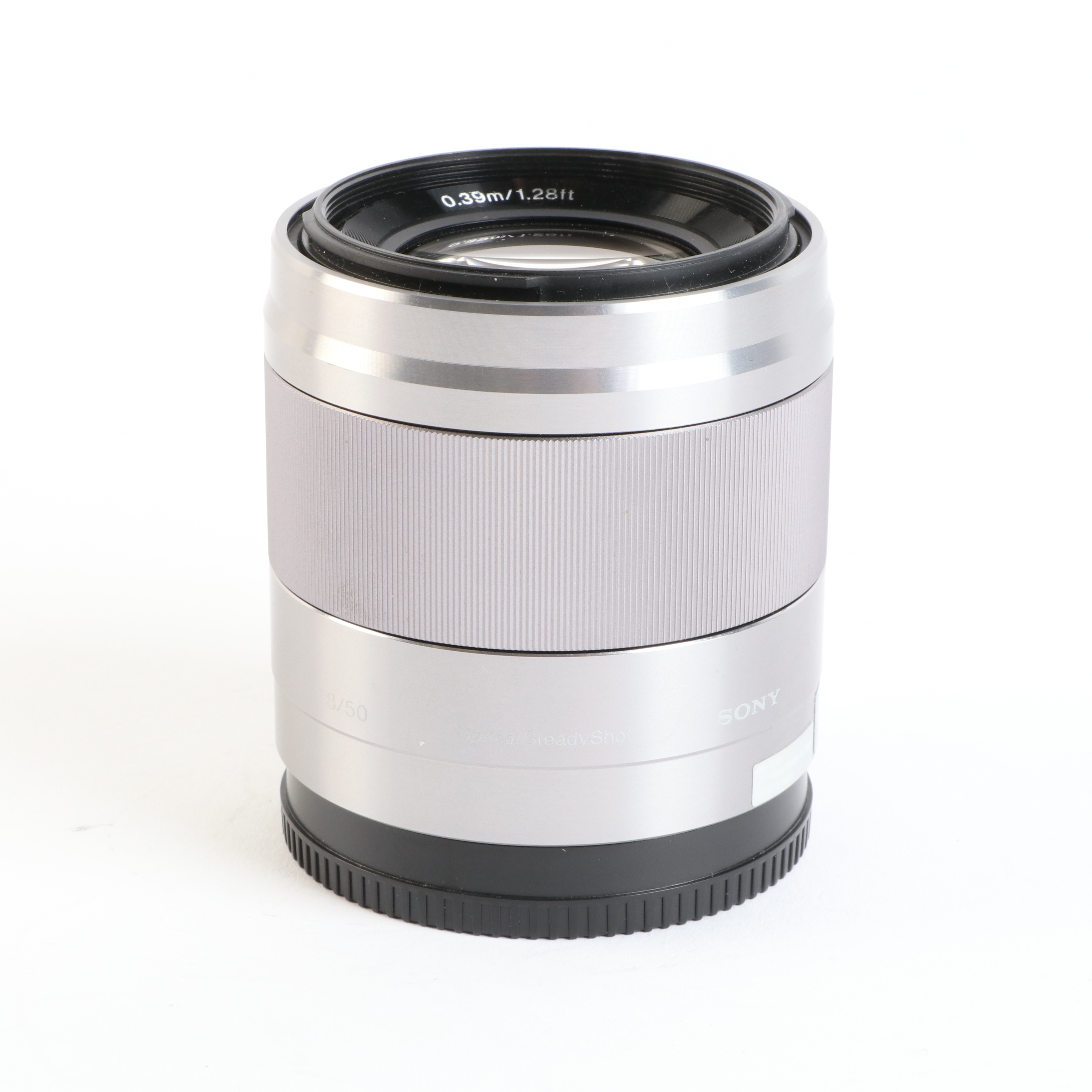 USED Sony E 50mm F1.8 OSS Lens Silver