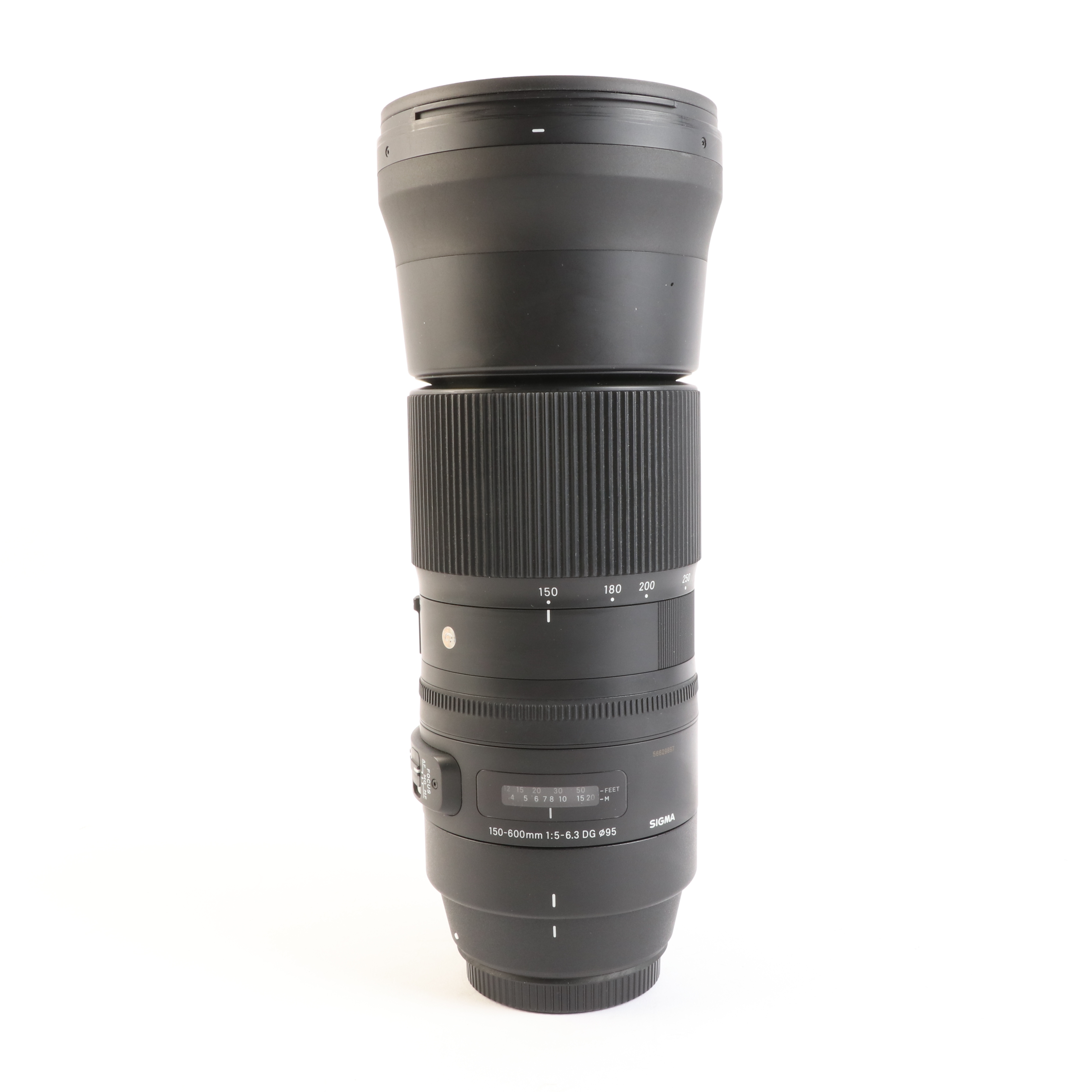 USED Sigma 150-600mm f5-6.3 Contemporary DG OS HSM Lens for Canon EF