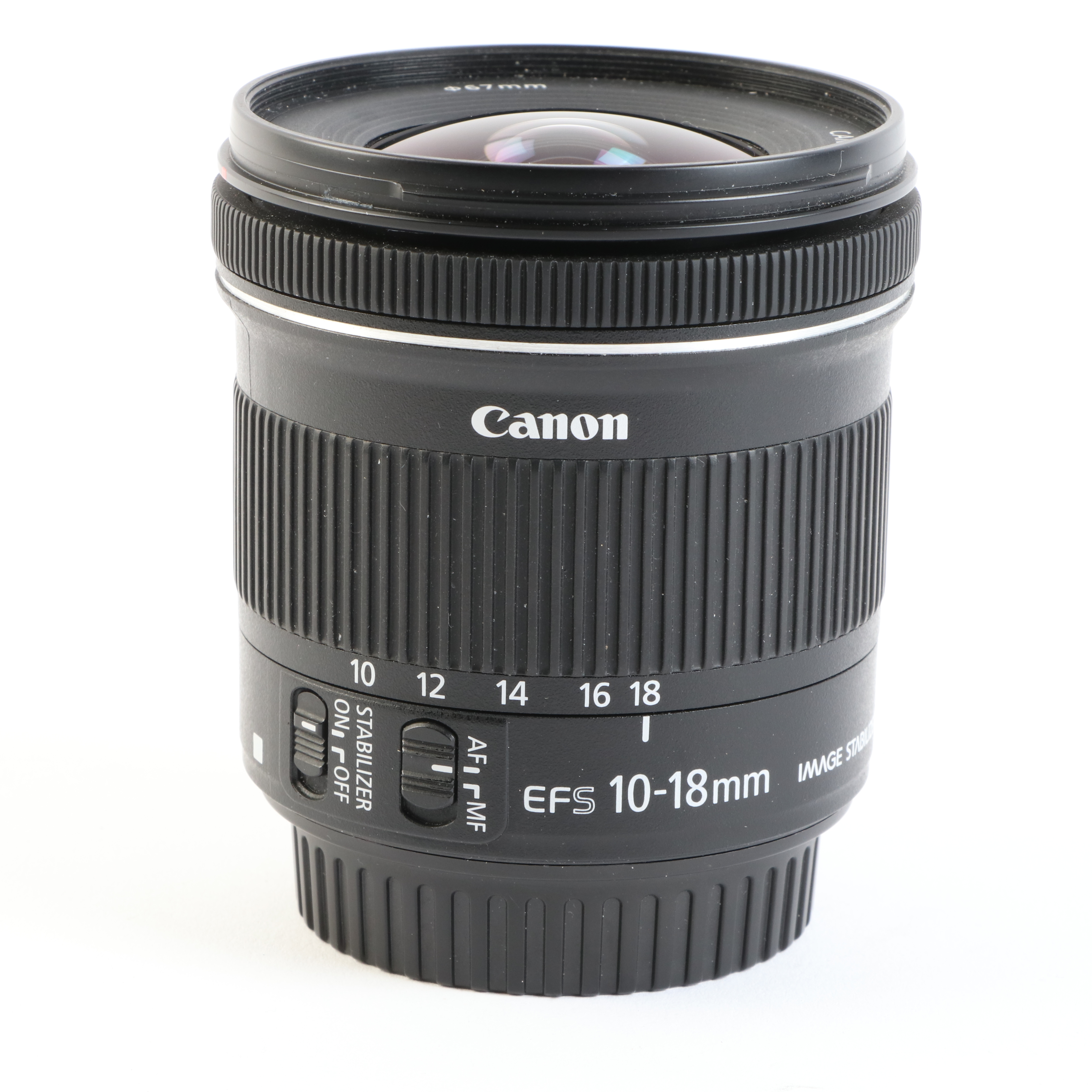 USED Canon EF-S 10-18mm f4.5-5.6 IS STM Lens