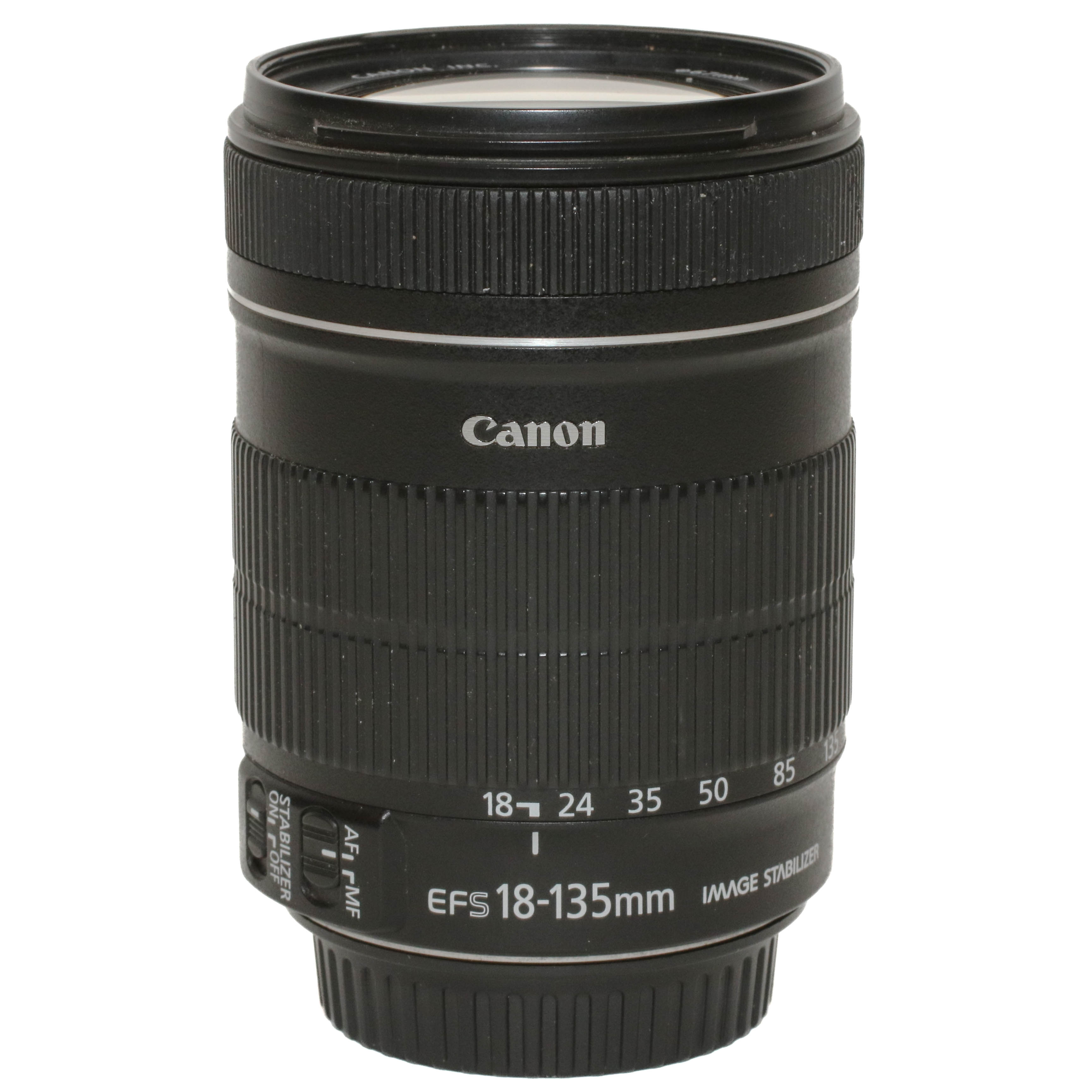 USED Canon EF-S 18-135mm f3.5-5.6 IS Lens