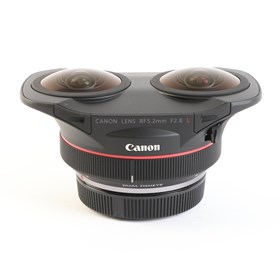 USED Canon RF 5.2mm f2.8 L Dual Fisheye Lens