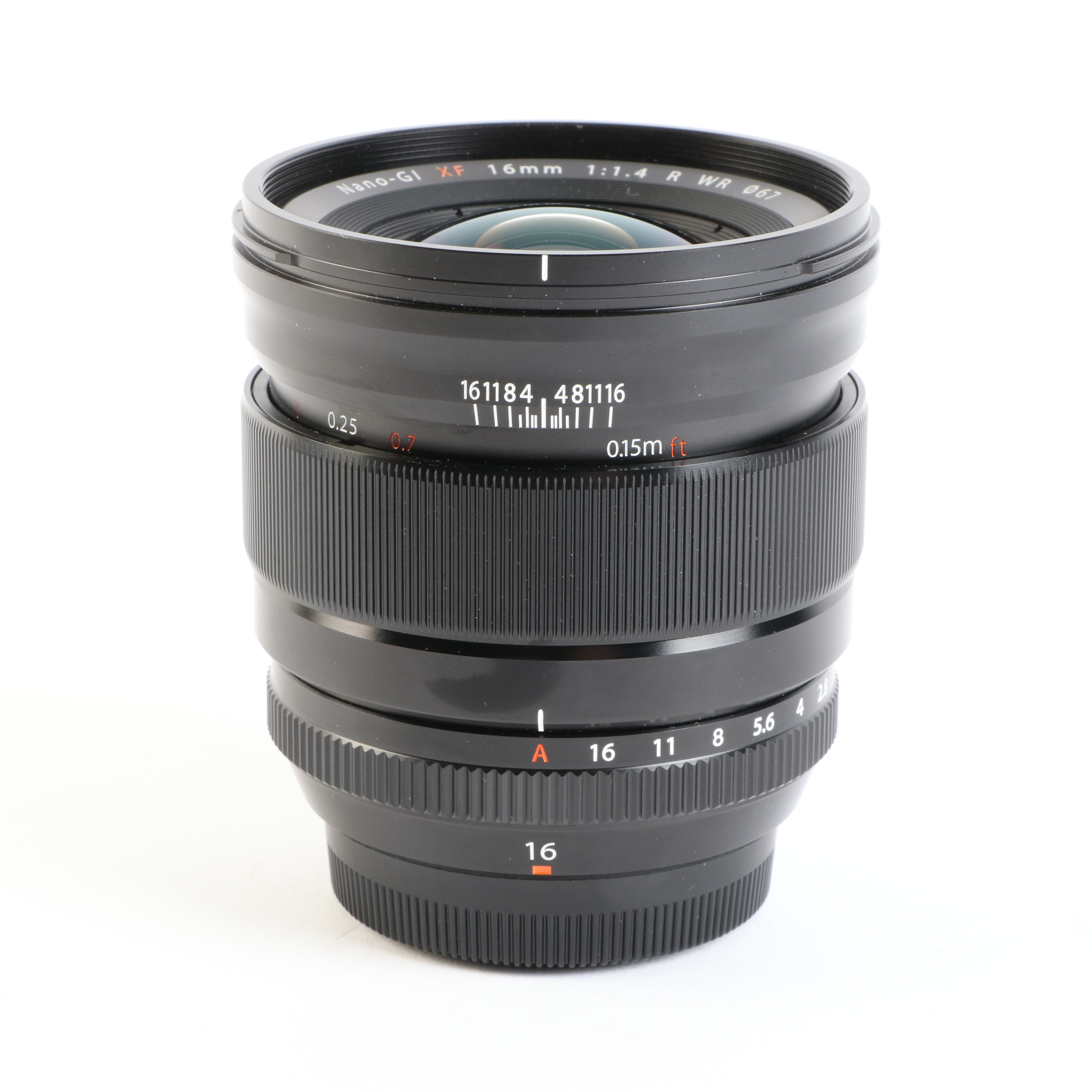 USED Fujifilm XF 16mm f1.4 R WR Lens