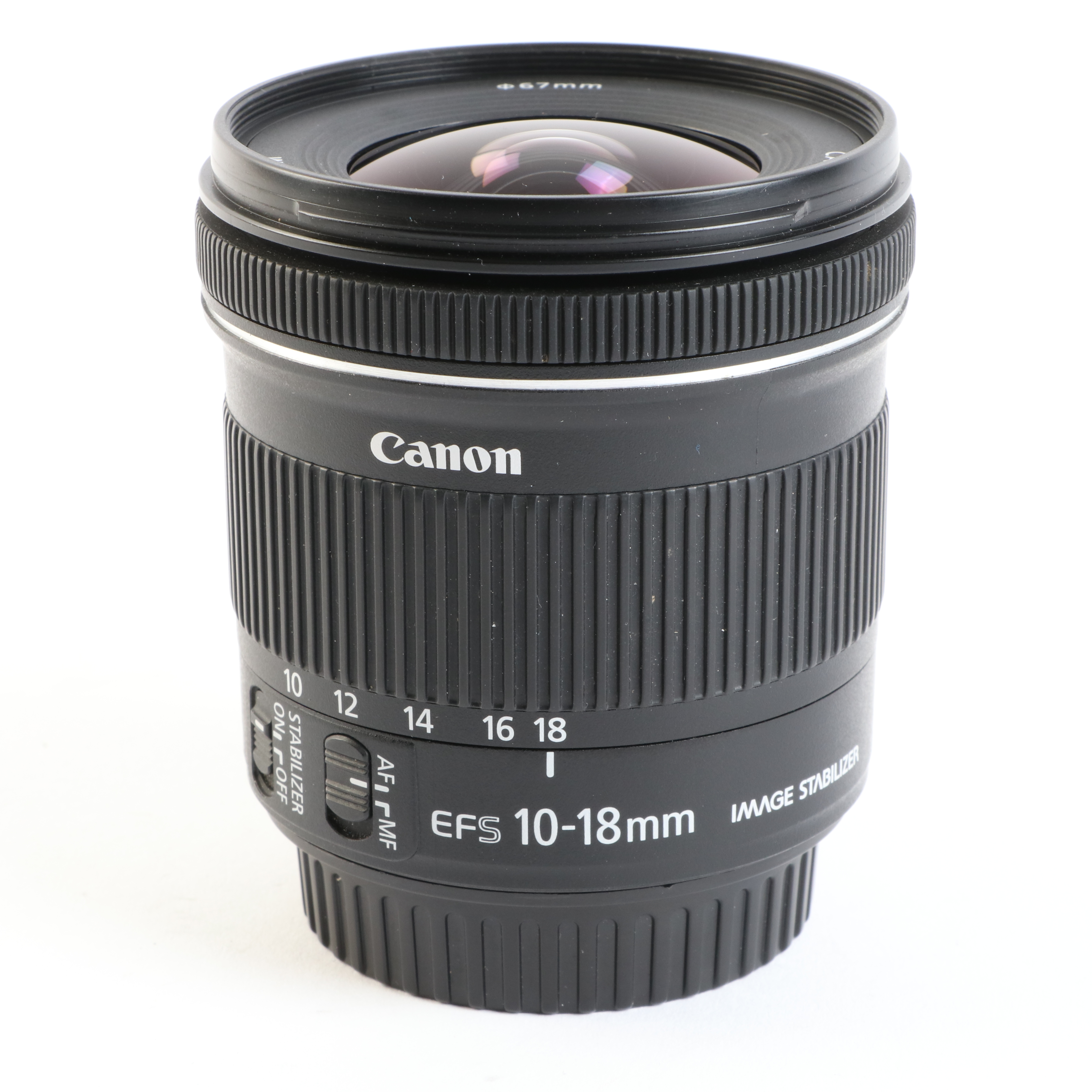 USED Canon EF-S 10-18mm f4.5-5.6 IS STM Lens