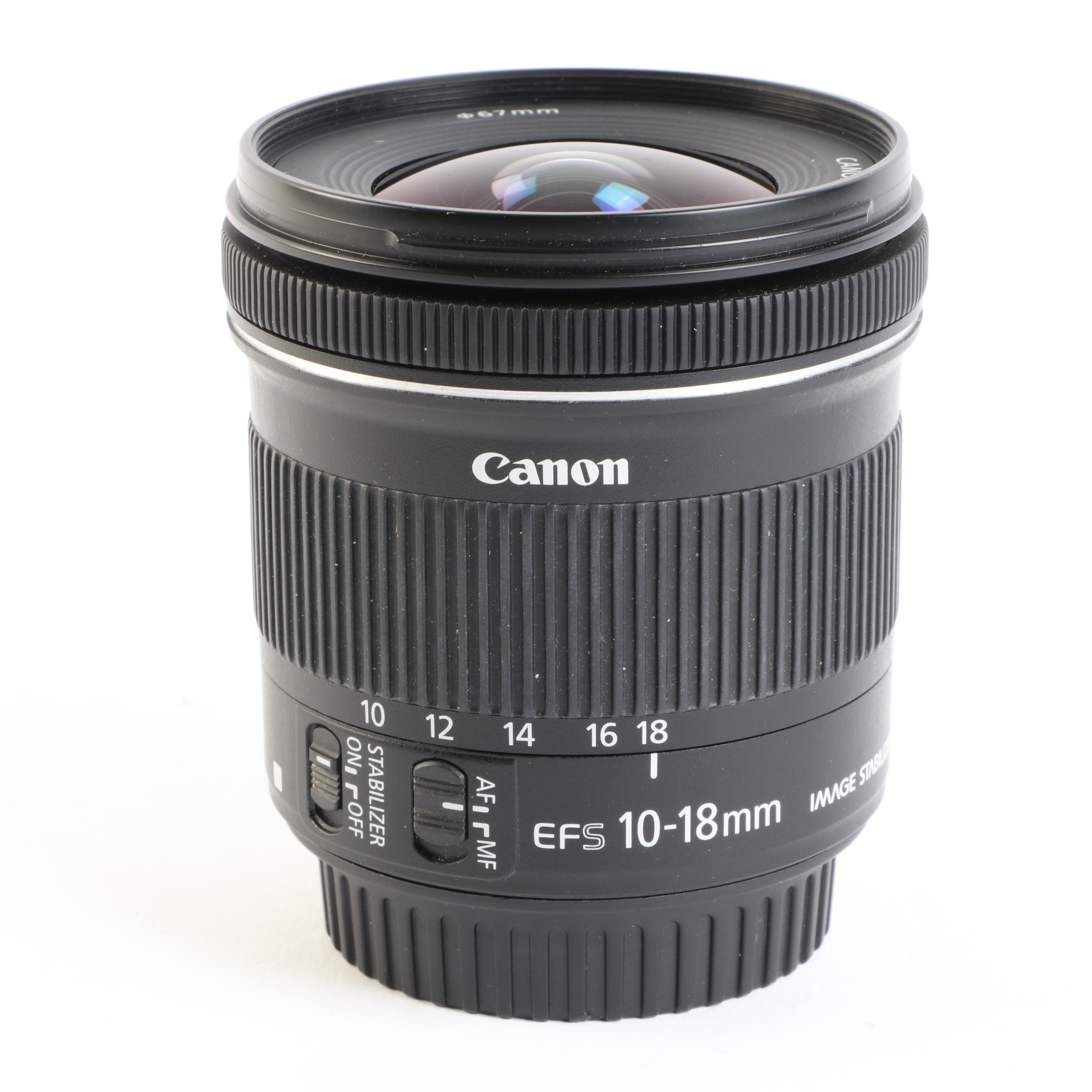 USED Canon EF-S 10-18mm f4.5-5.6 IS STM Lens
