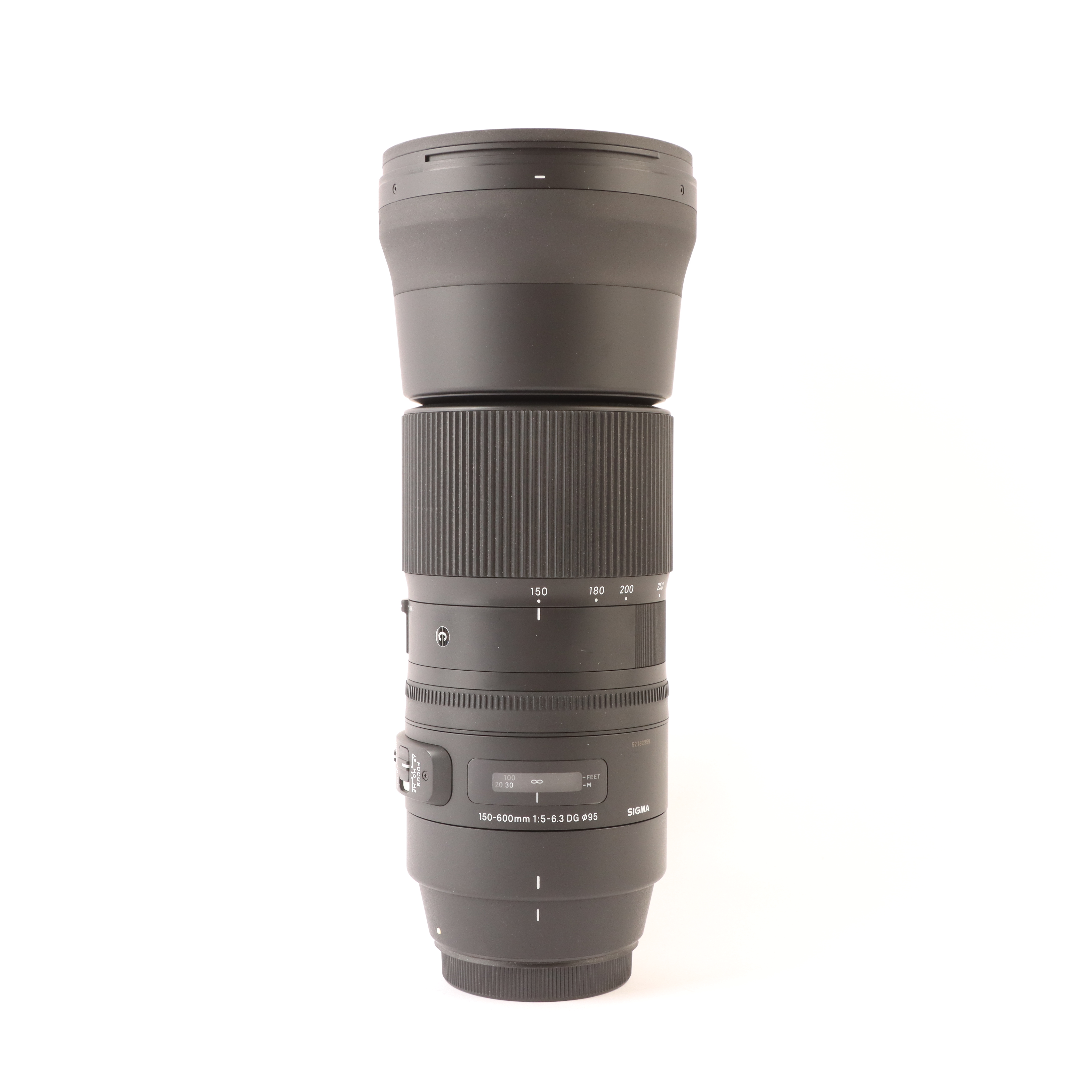 USED Sigma 150-600mm f5-6.3 Contemporary DG OS HSM Lens for Canon EF