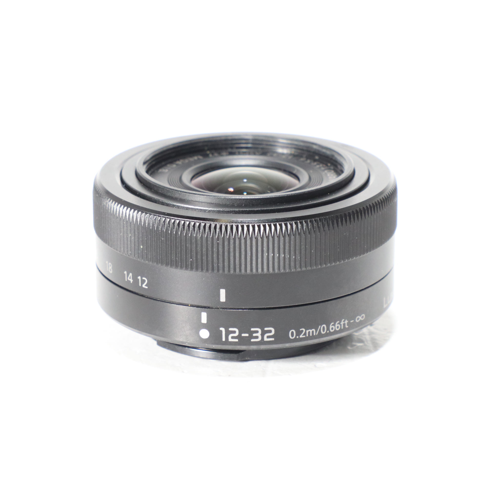 USED Panasonic 12-32mm f3.5-5.6 Mega OIS G Vario Lens - Black