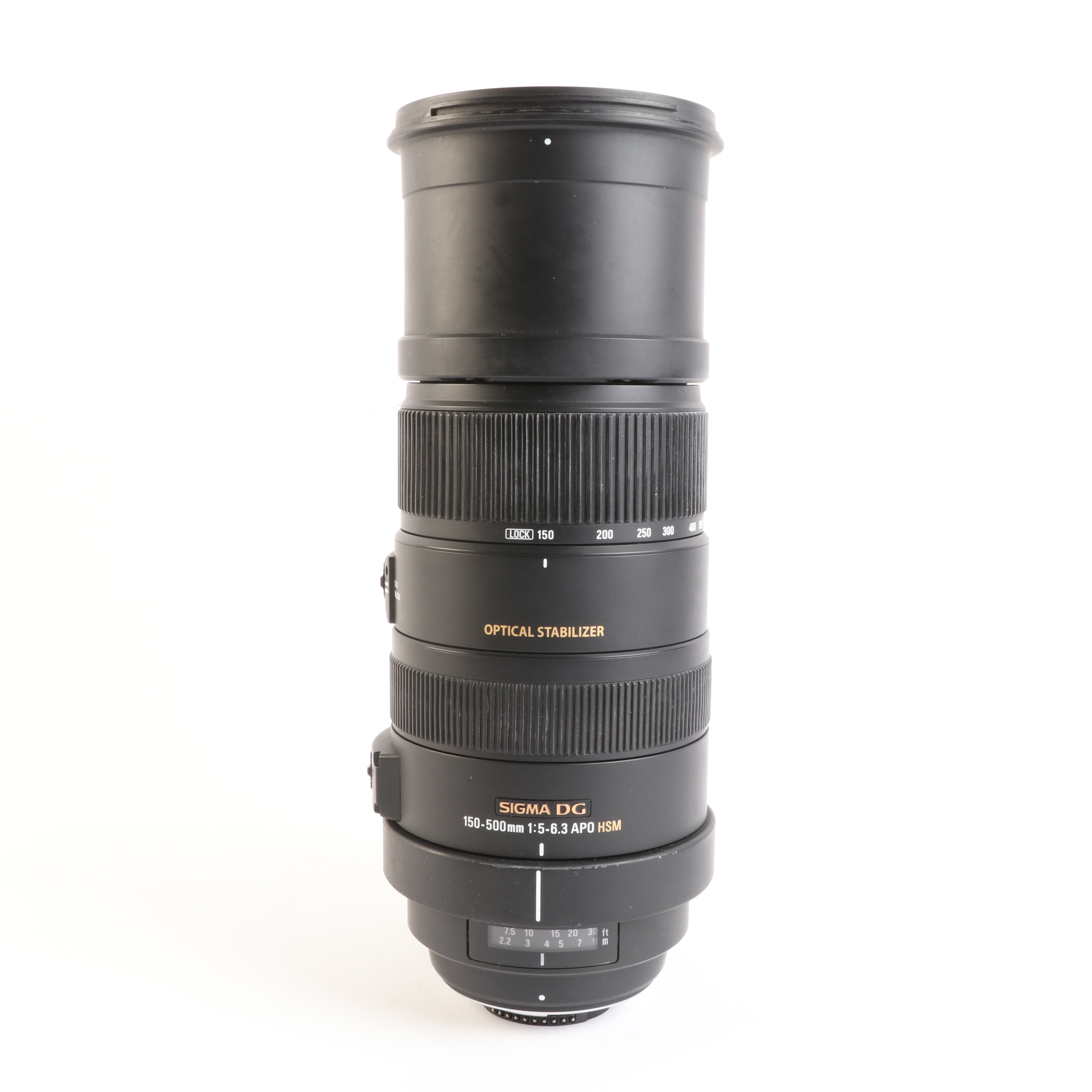 USED Sigma 150-500mm f5-6.3 DG OS HSM for Nikon F