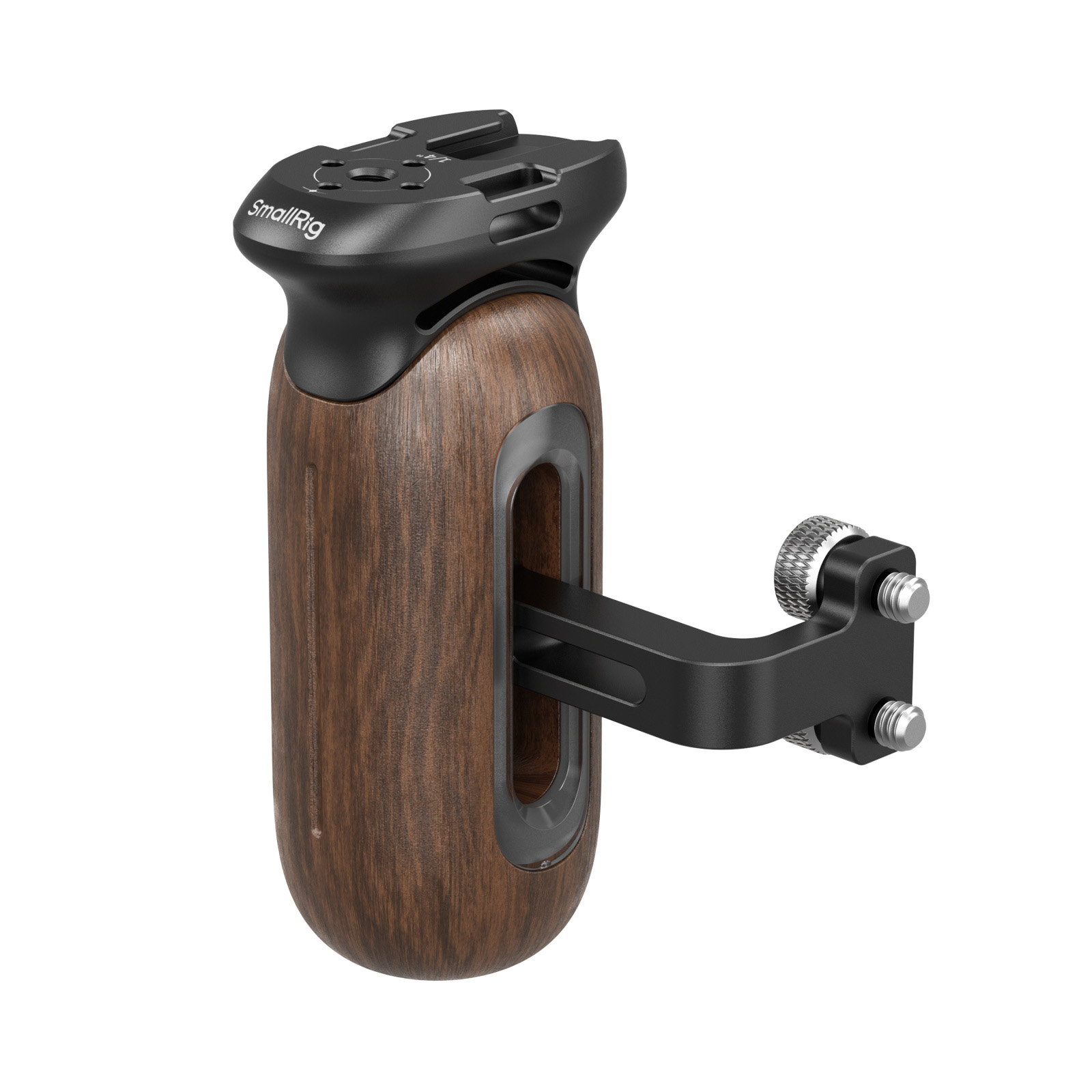 SmallRig Wooden Side Handle with 1/4in-20 Screws 5237