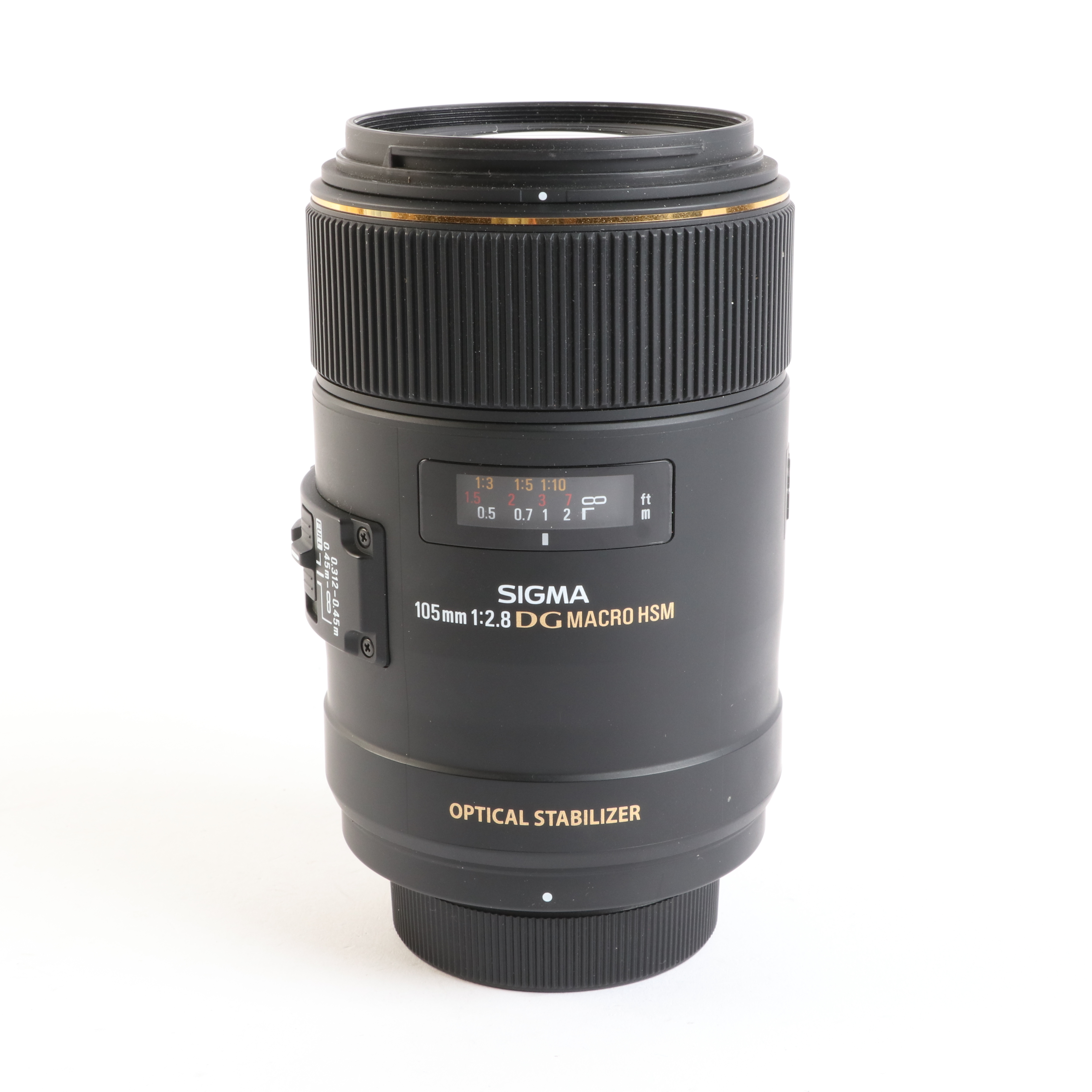 USED Sigma 105mm f2.8 Macro EX DG OS HSM for Nikon F