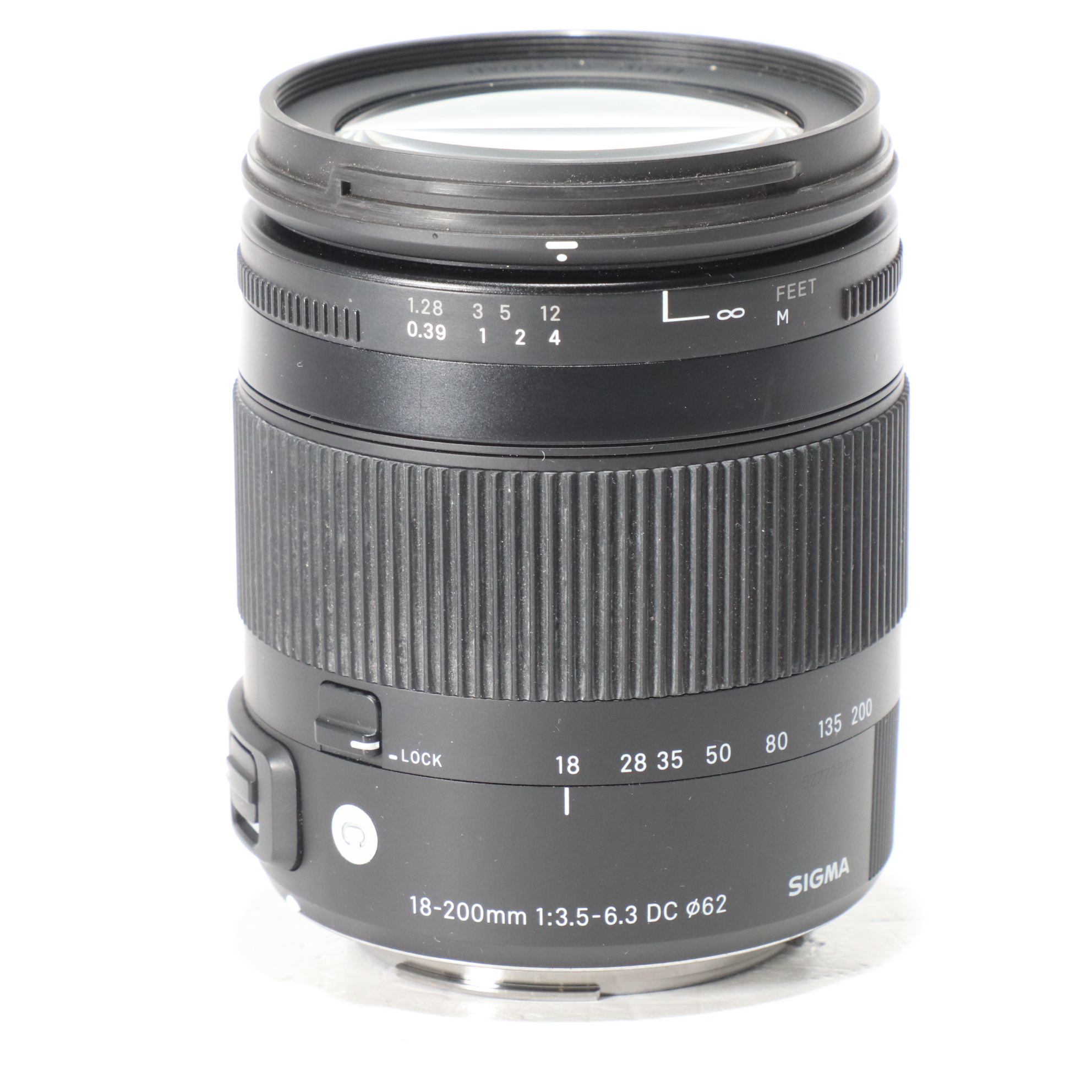 USED Sigma 18-200mm f3.5-6.3 DC C Macro OS HSM Lens - Canon Fit