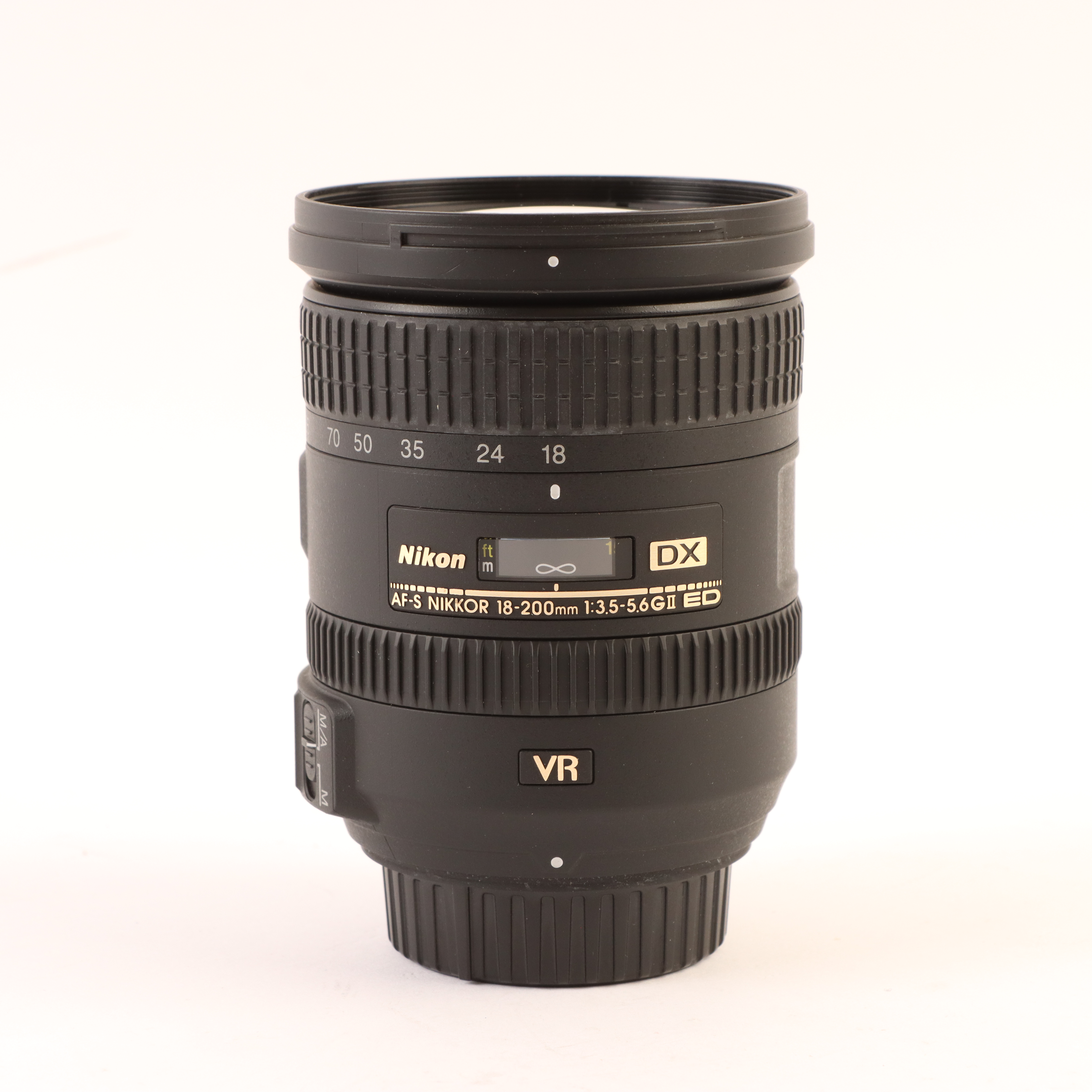 USED Nikon 18-200mm f3.5-5.6 G AF-S DX ED VR II Lens