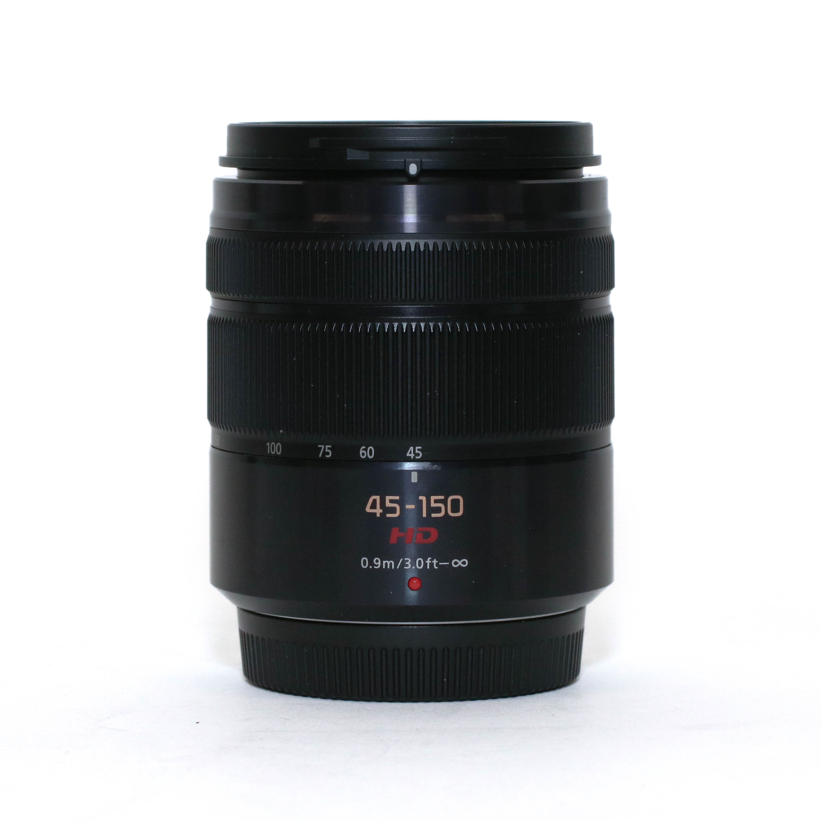 USED Panasonic 45-150mm f4.0-5.6 ASPH OIS Black Micro Four Thirds Lens