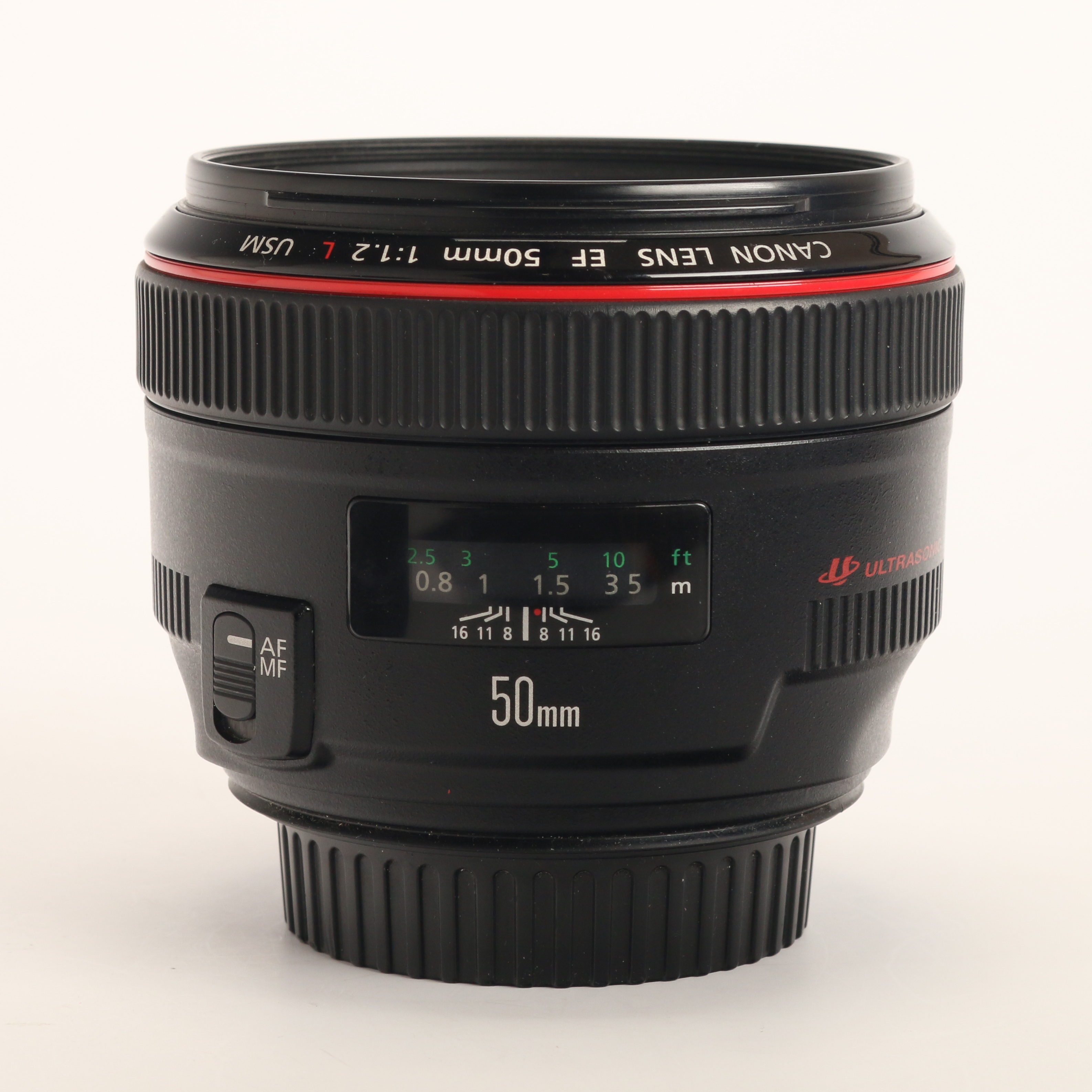 USED Canon EF 50mm f1.2L USM Lens