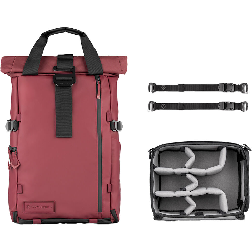 WANDRD PRVKE 31L Photography Bundle V4 - Rhone Burgundy