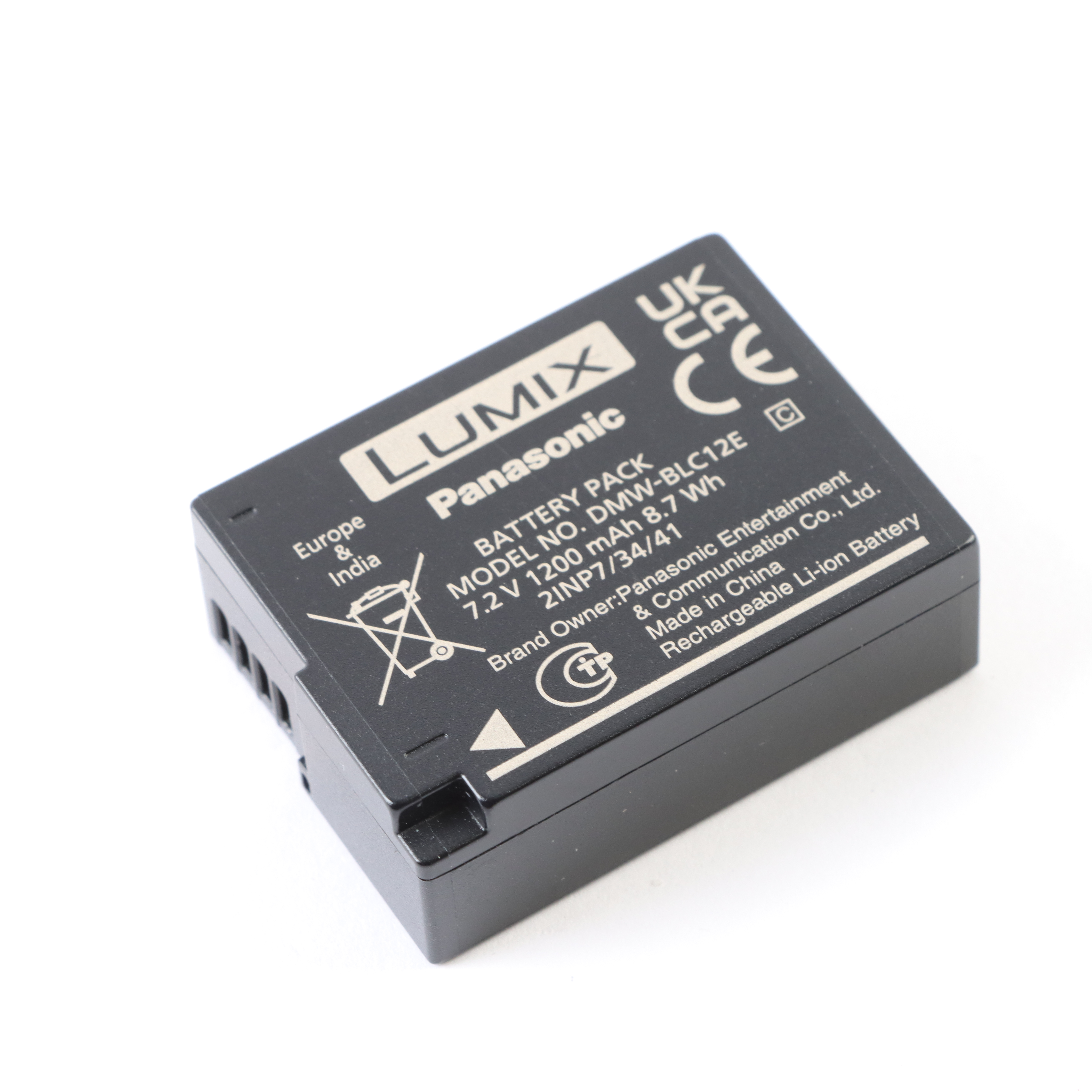 USED Panasonic DMW-BLC12 Battery