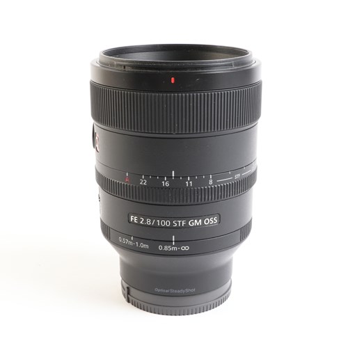 USED Sony FE 100mm f2.8 G Master Lens