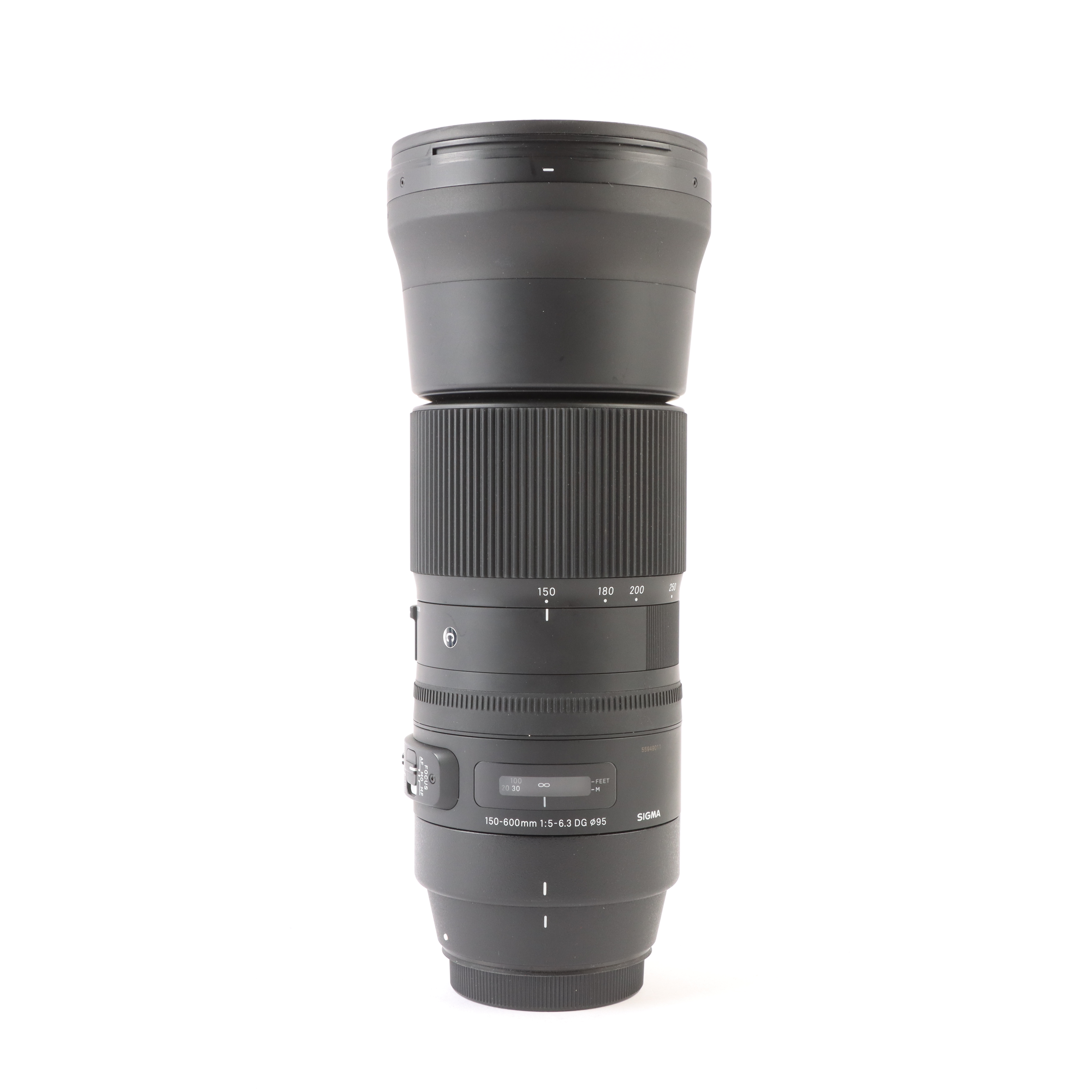 USED Sigma 150-600mm f5-6.3 Contemporary DG OS HSM Lens for Canon EF