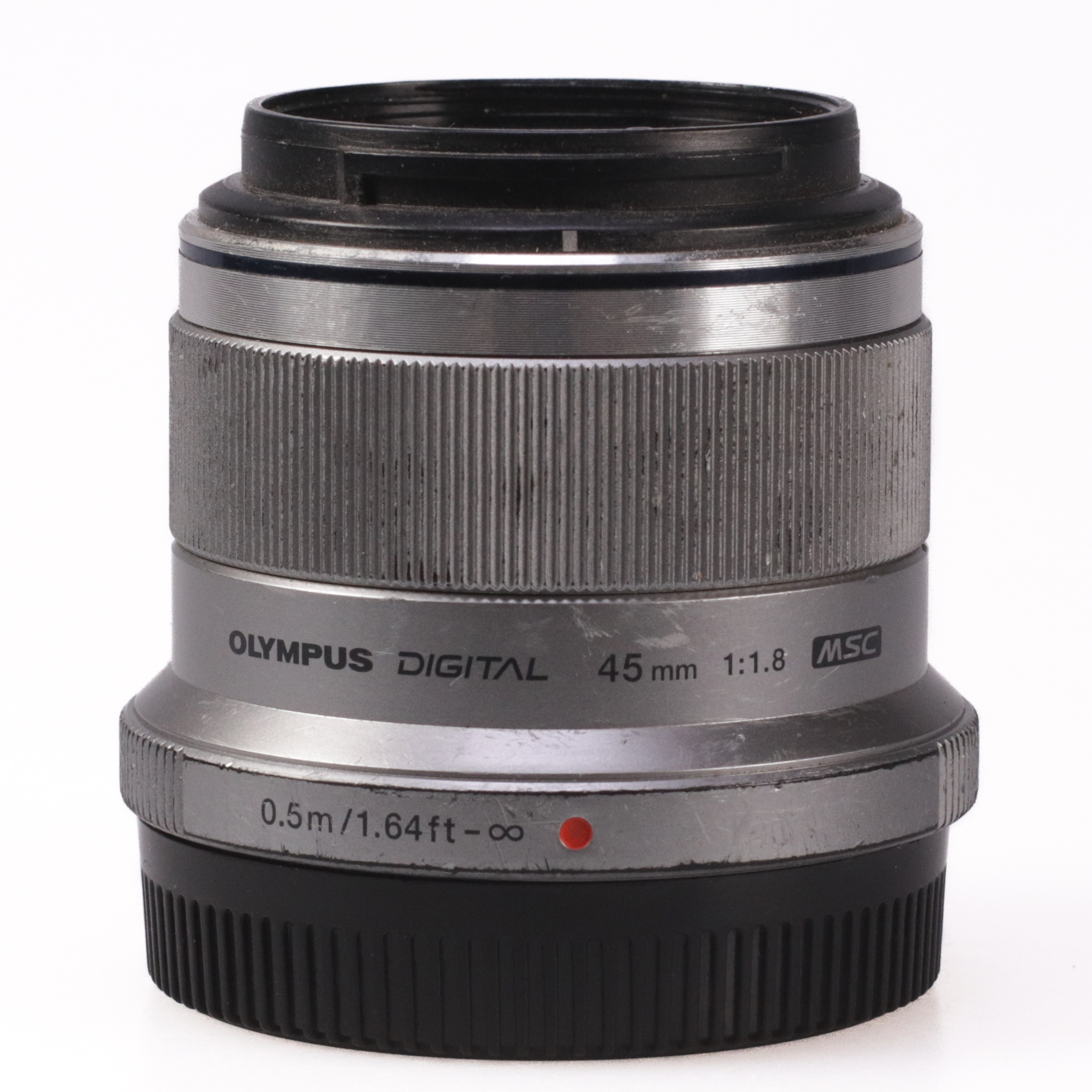 USED Olympus M.Zuiko Digital 45mm f1.8 Digital Lens - Silver