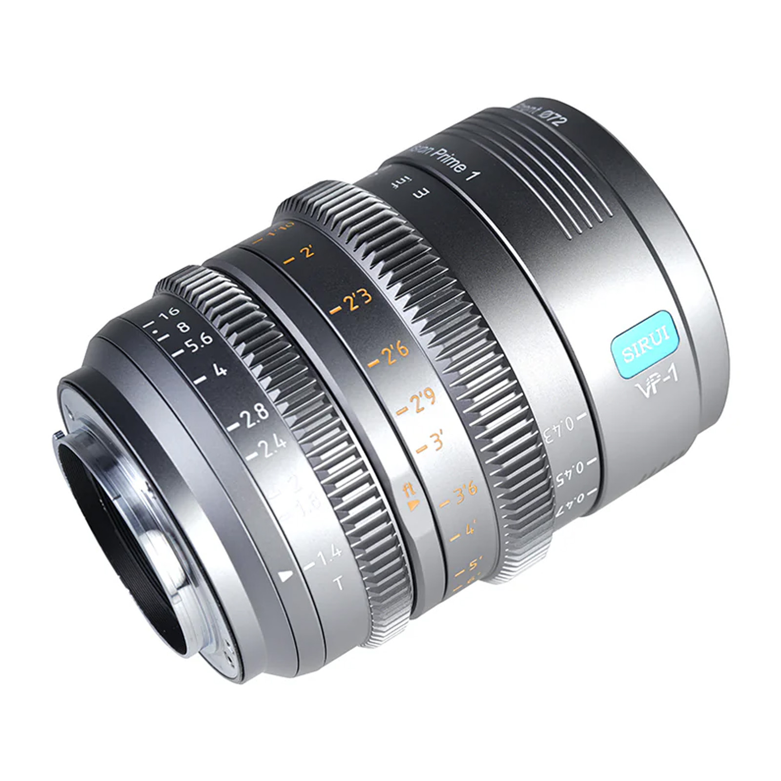 Sirui Vision Prime 1 Series 35mm T1.4 Cine Lens for Sony E (Metal