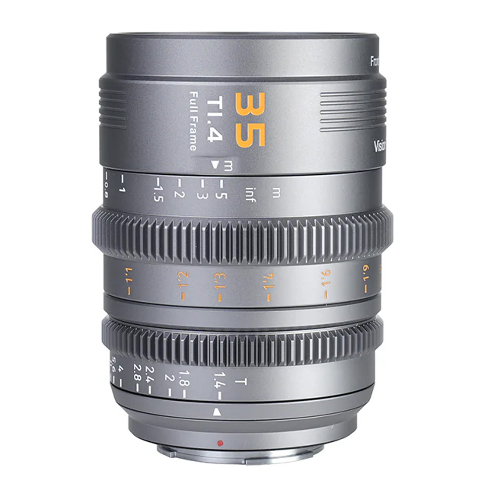 Sirui Vision Prime 1 Series 35mm T1.4 Cine Lens for Sony E (Metal Grey, Z/RF/L Mount Adapter)