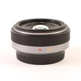 USED Panasonic 20mm f1.7 LUMIX G Micro Four Thirds Pancake lens