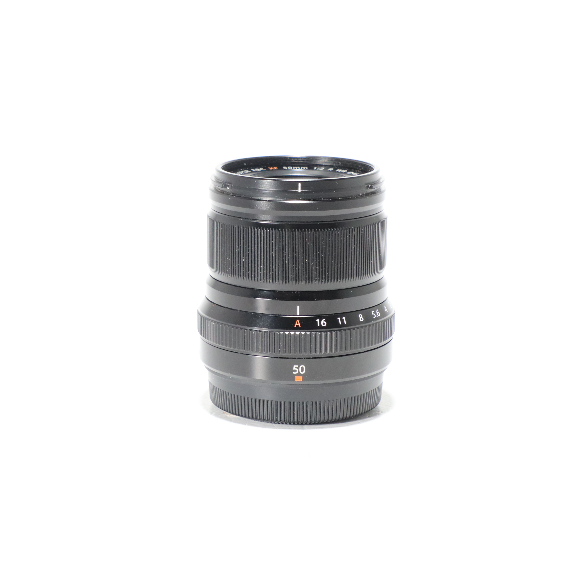 USED Fujifilm XF 50mm f2 R WR Lens - Black