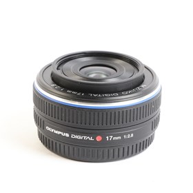 USED Olympus 17mm f2.8 M.ZUIKO Digital Micro Four Thirds Pancake lens