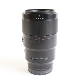 USED Sony FE 90mm f2.8 Macro G OSS Lens